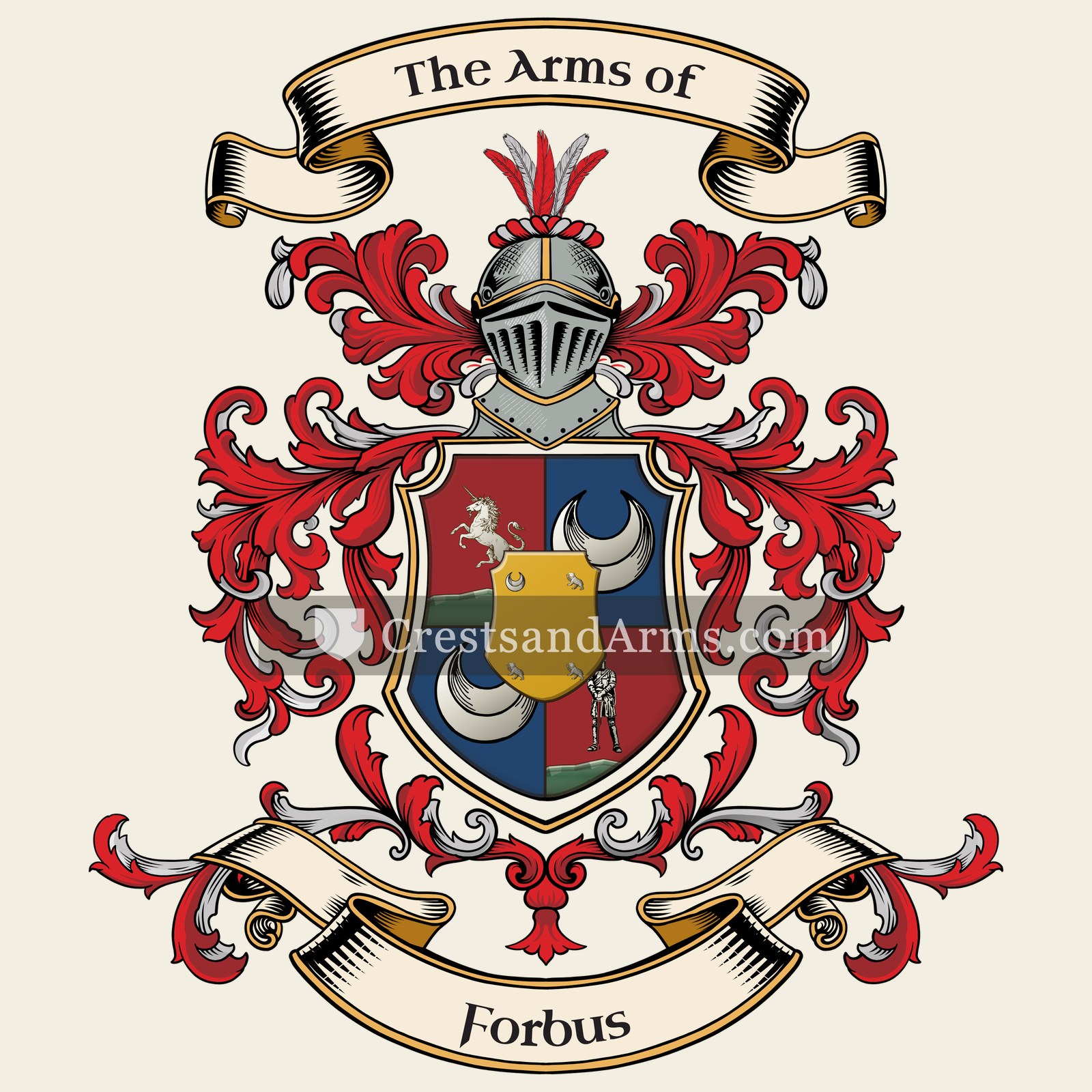 The Forbus coat of arms