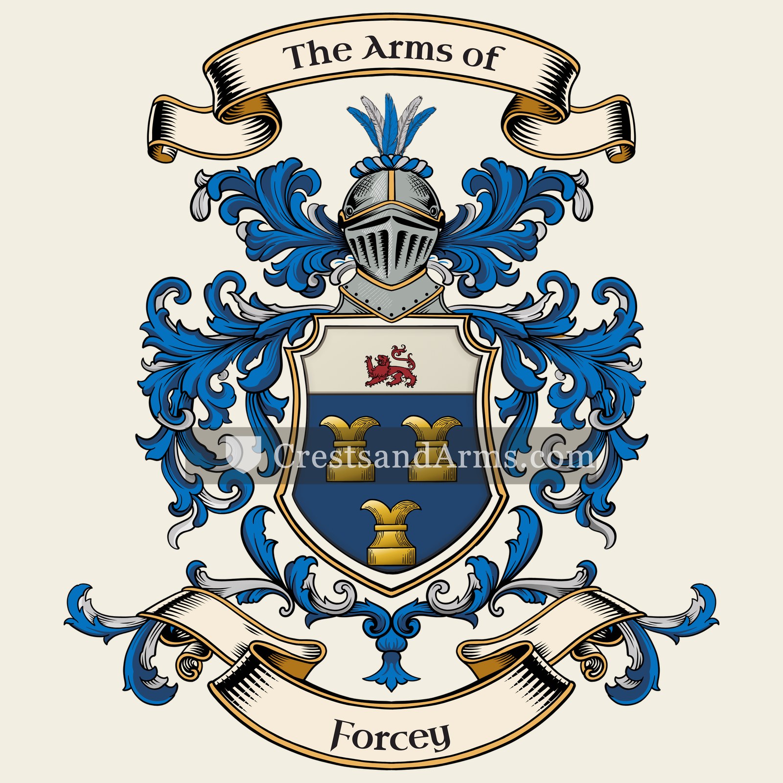 The Forcey coat of arms