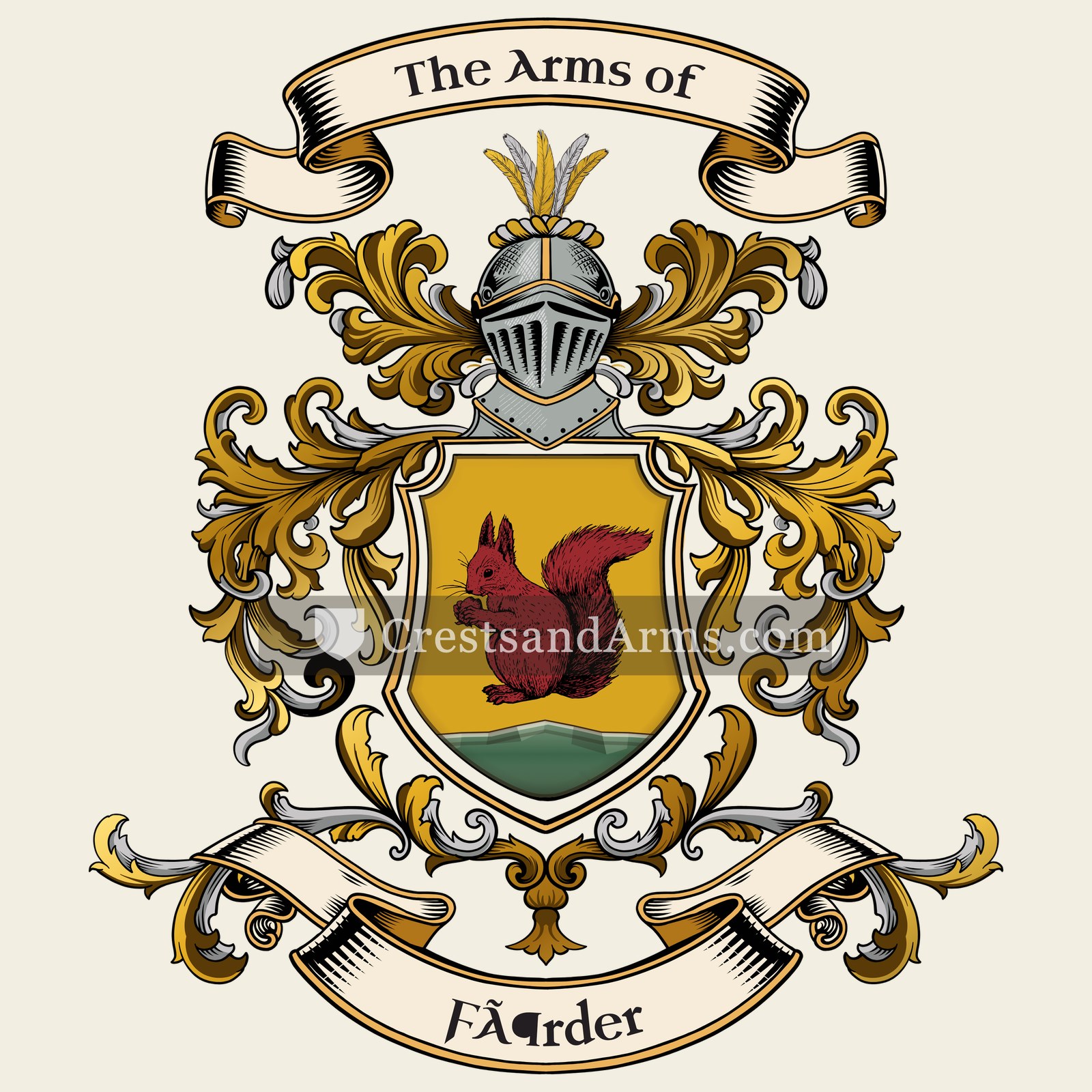 The Förder coat of arms