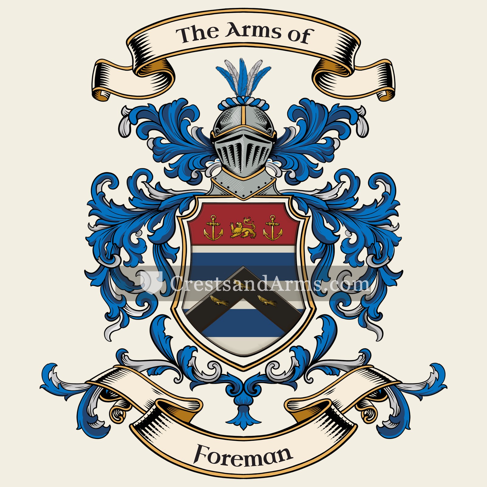 The Foreman coat of arms