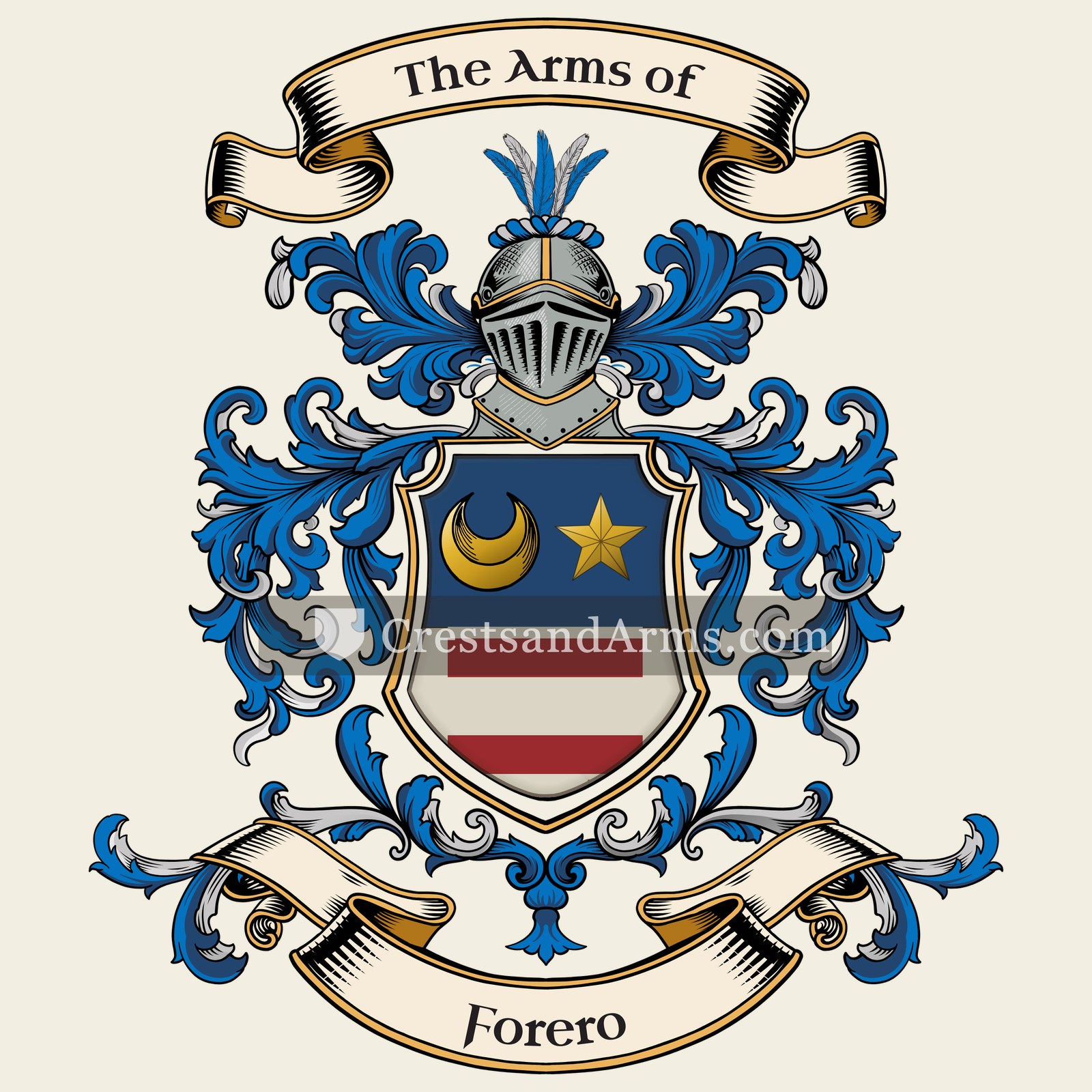 The Forero coat of arms