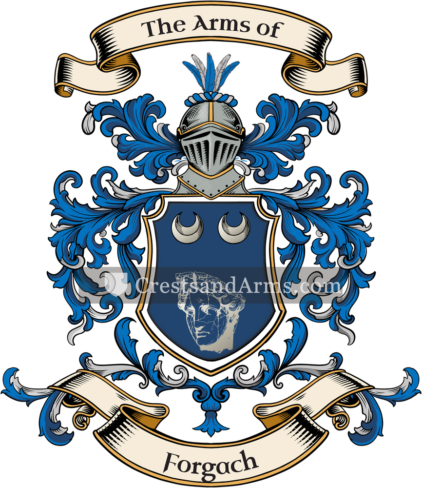 The Forgách coat of arms, drawn from the recorded blazon