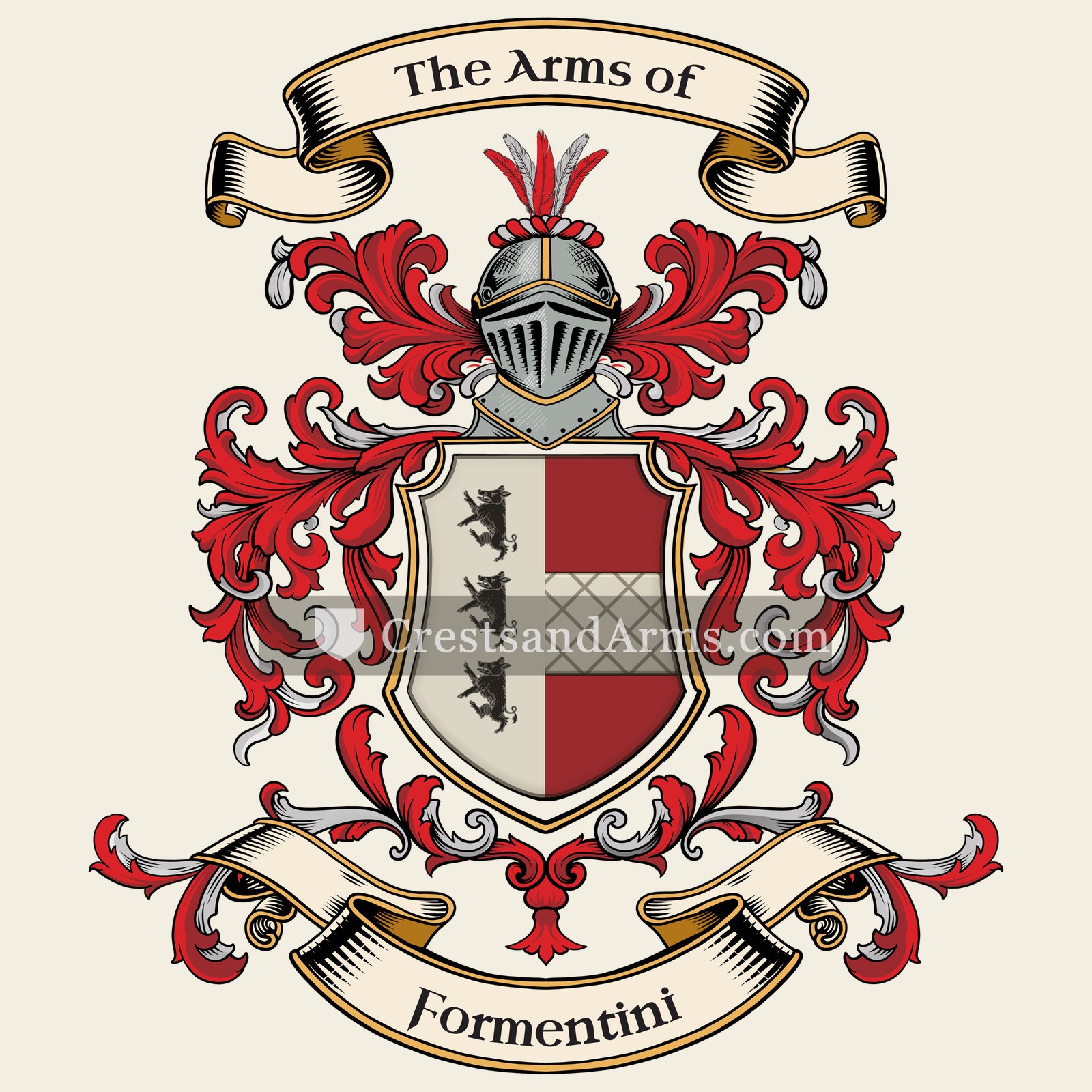 The Formentini coat of arms