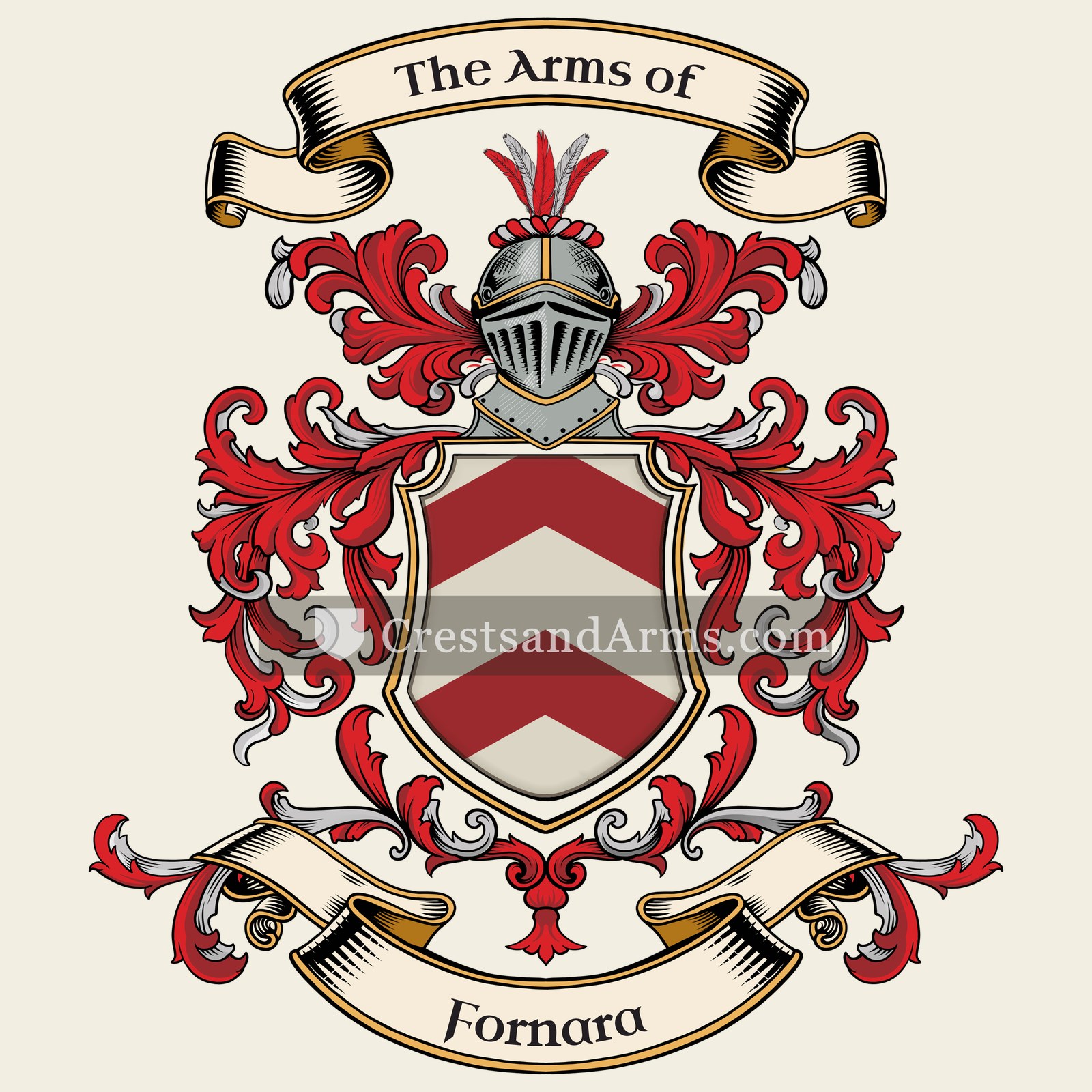 The Fornara coat of arms