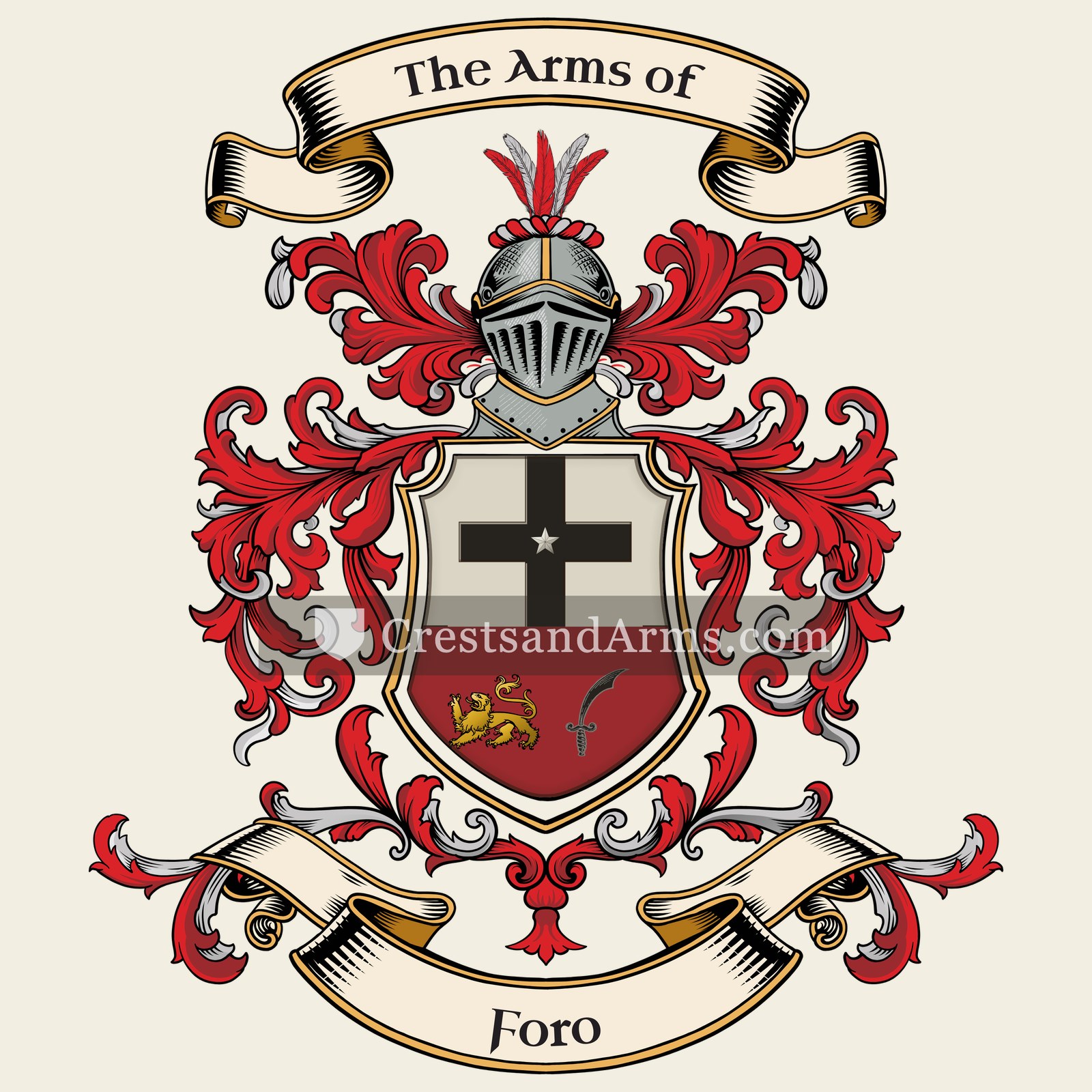 The Foro coat of arms