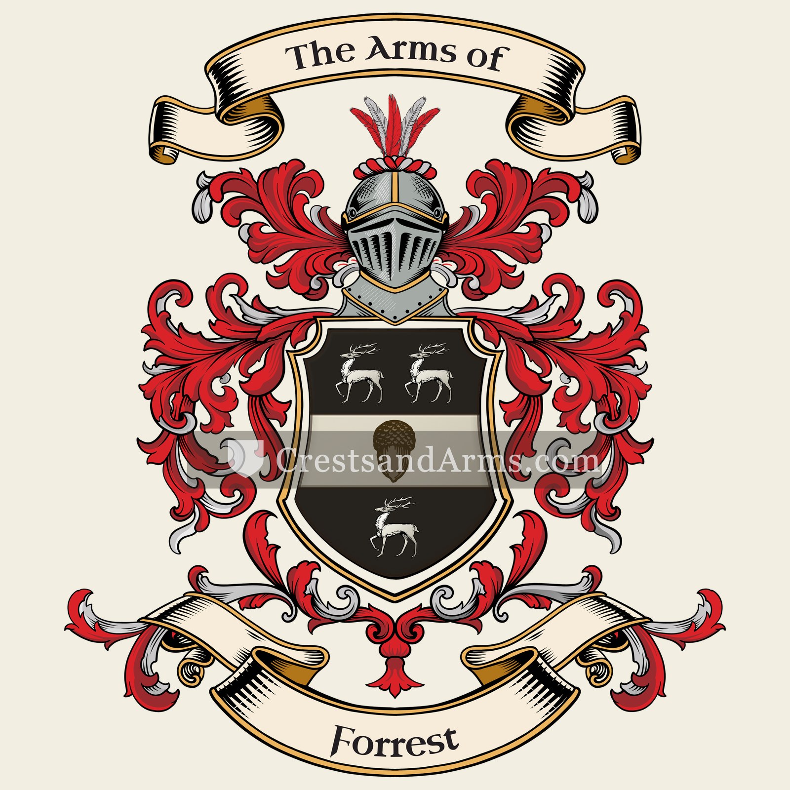 The Forrest coat of arms