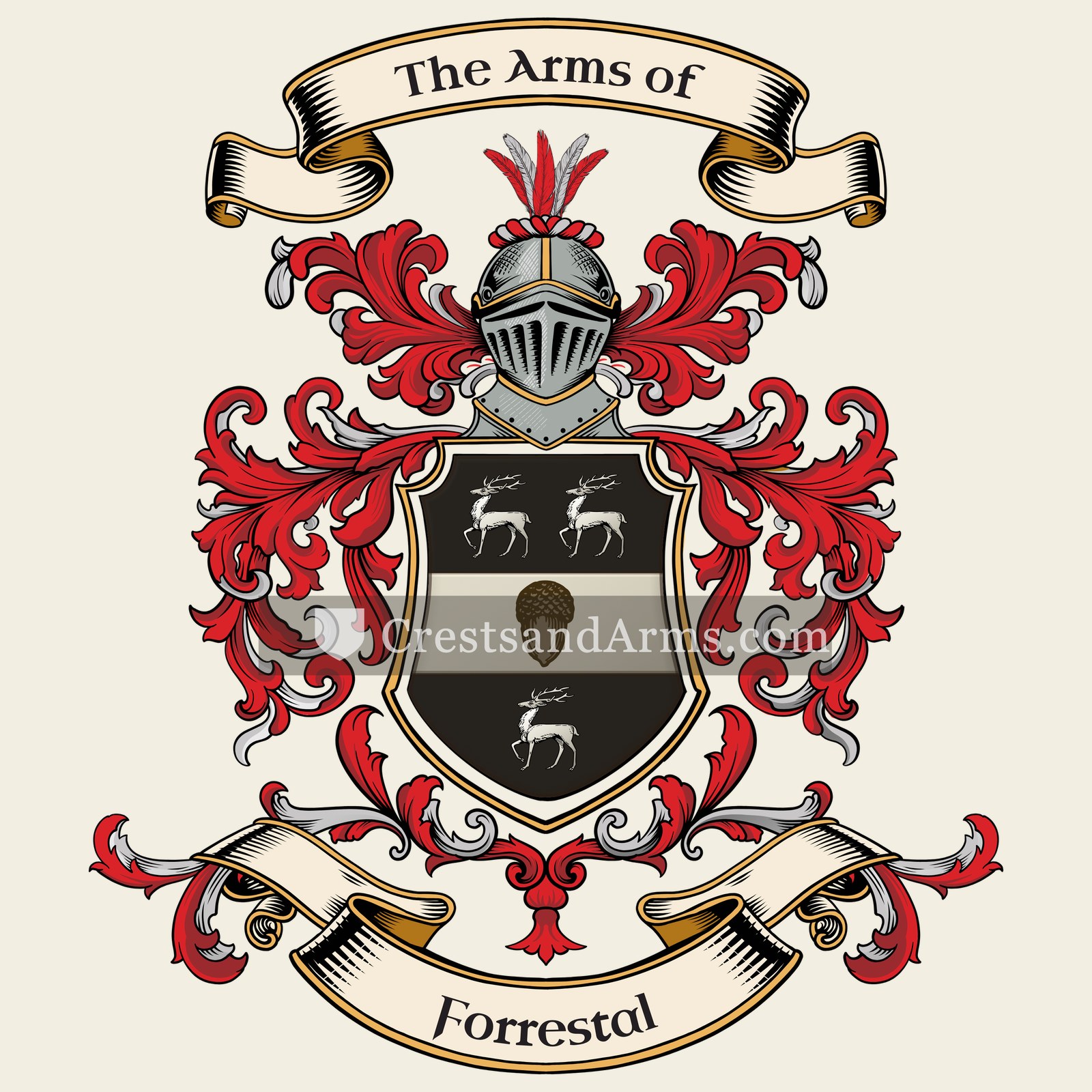 The Forrestal coat of arms
