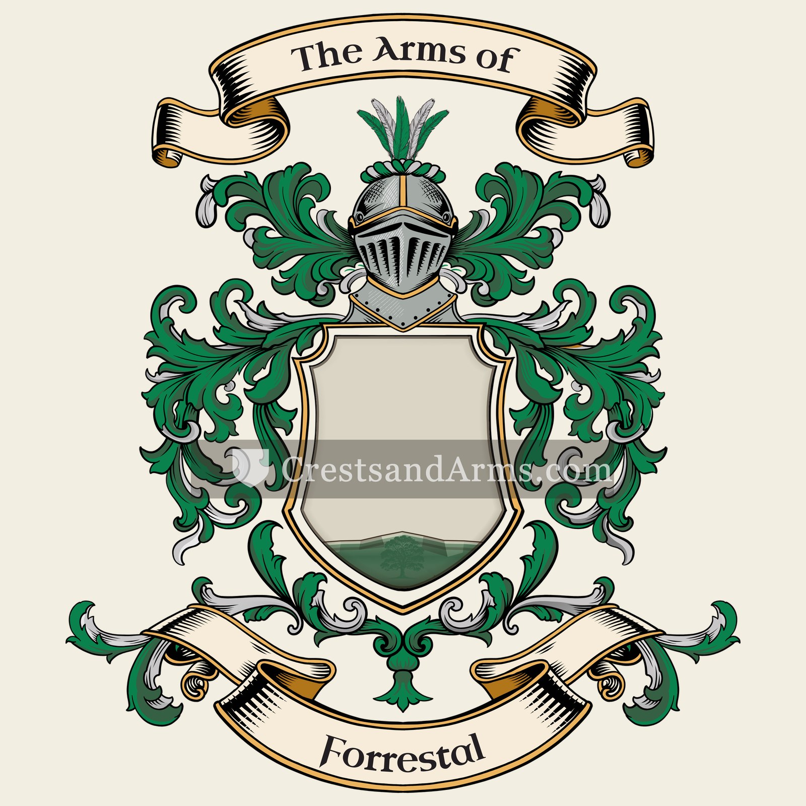 The Forrestal coat of arms