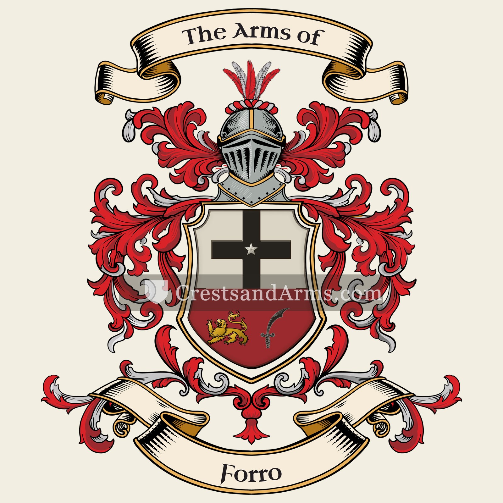 The Forro coat of arms