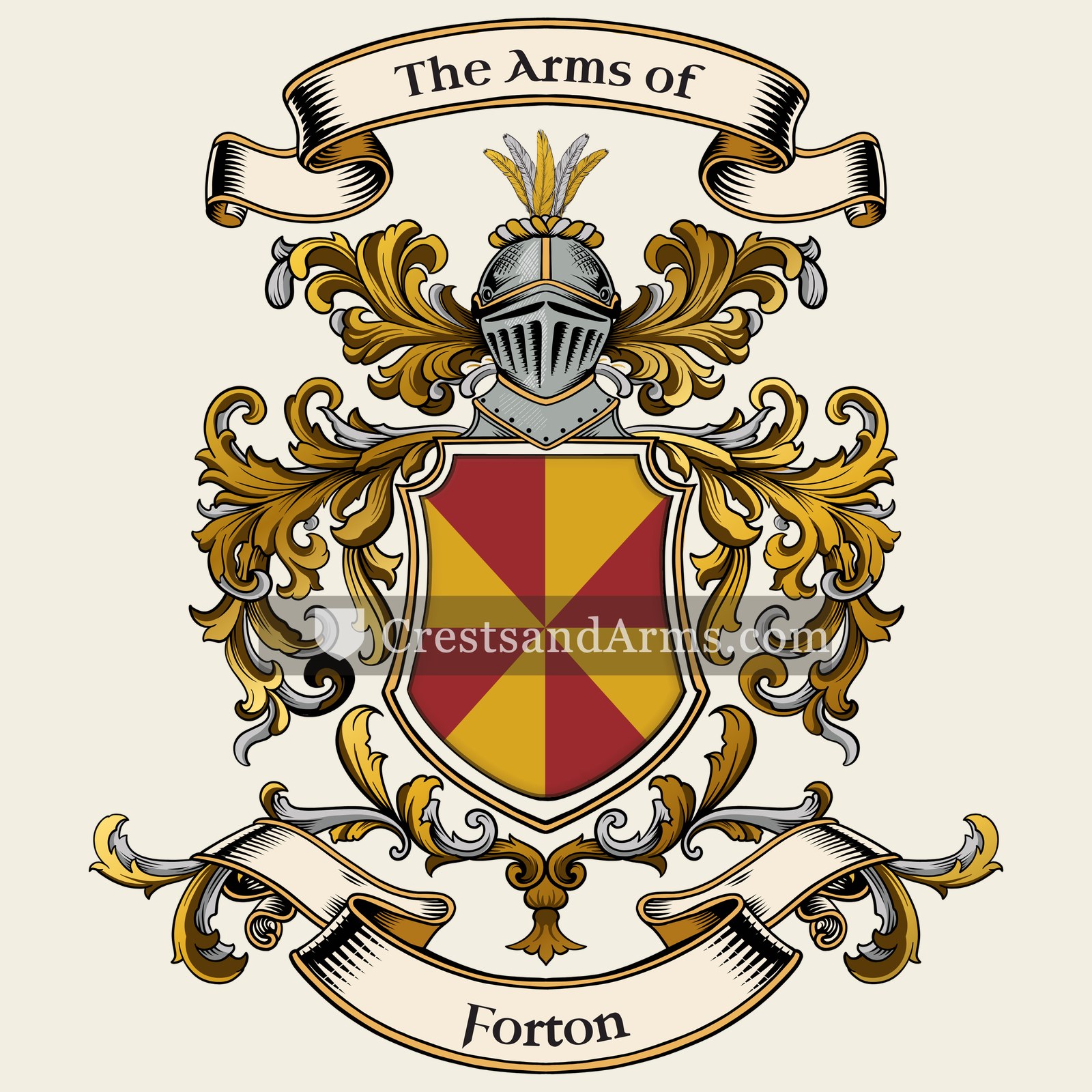 The Forton coat of arms