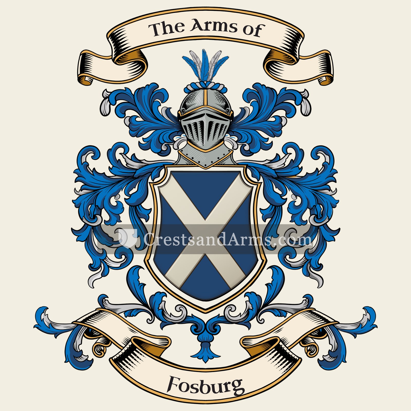 The Fosburg coat of arms