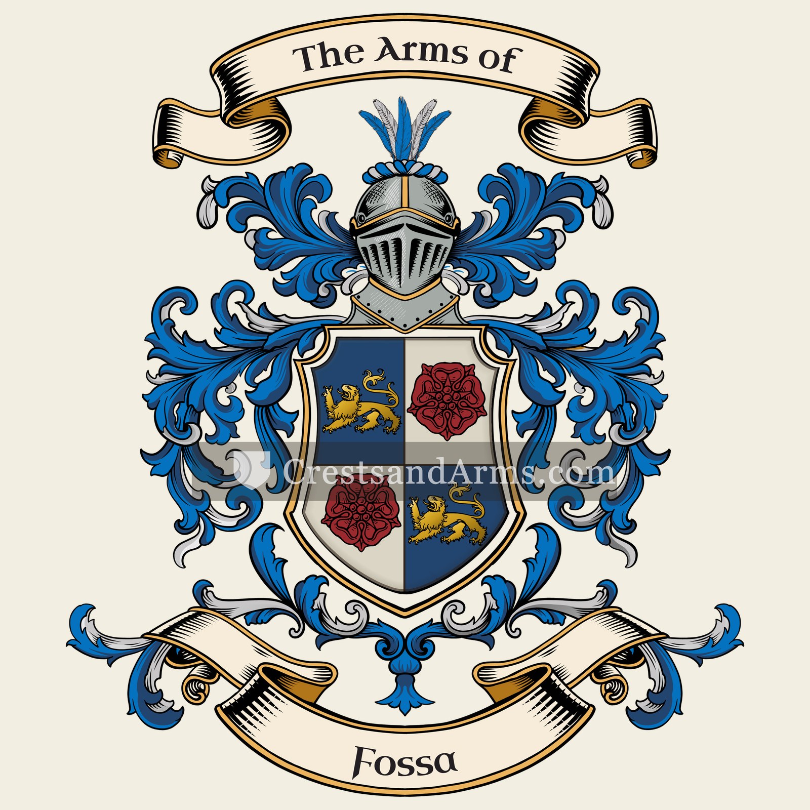 The Fossa coat of arms
