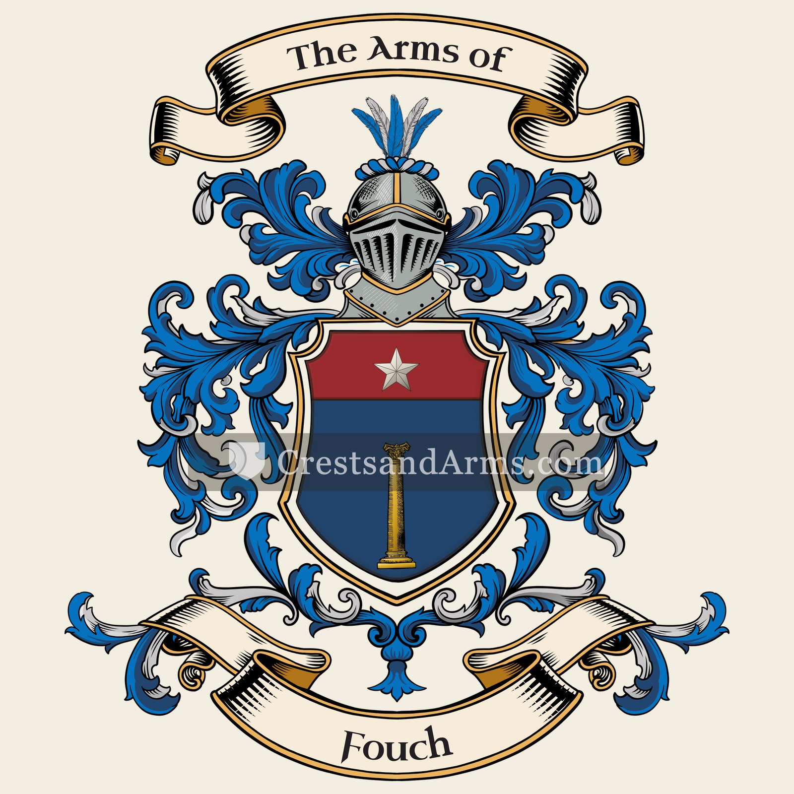 The Fouch coat of arms