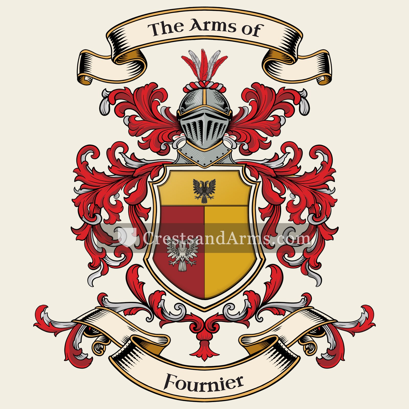 The Fournier coat of arms