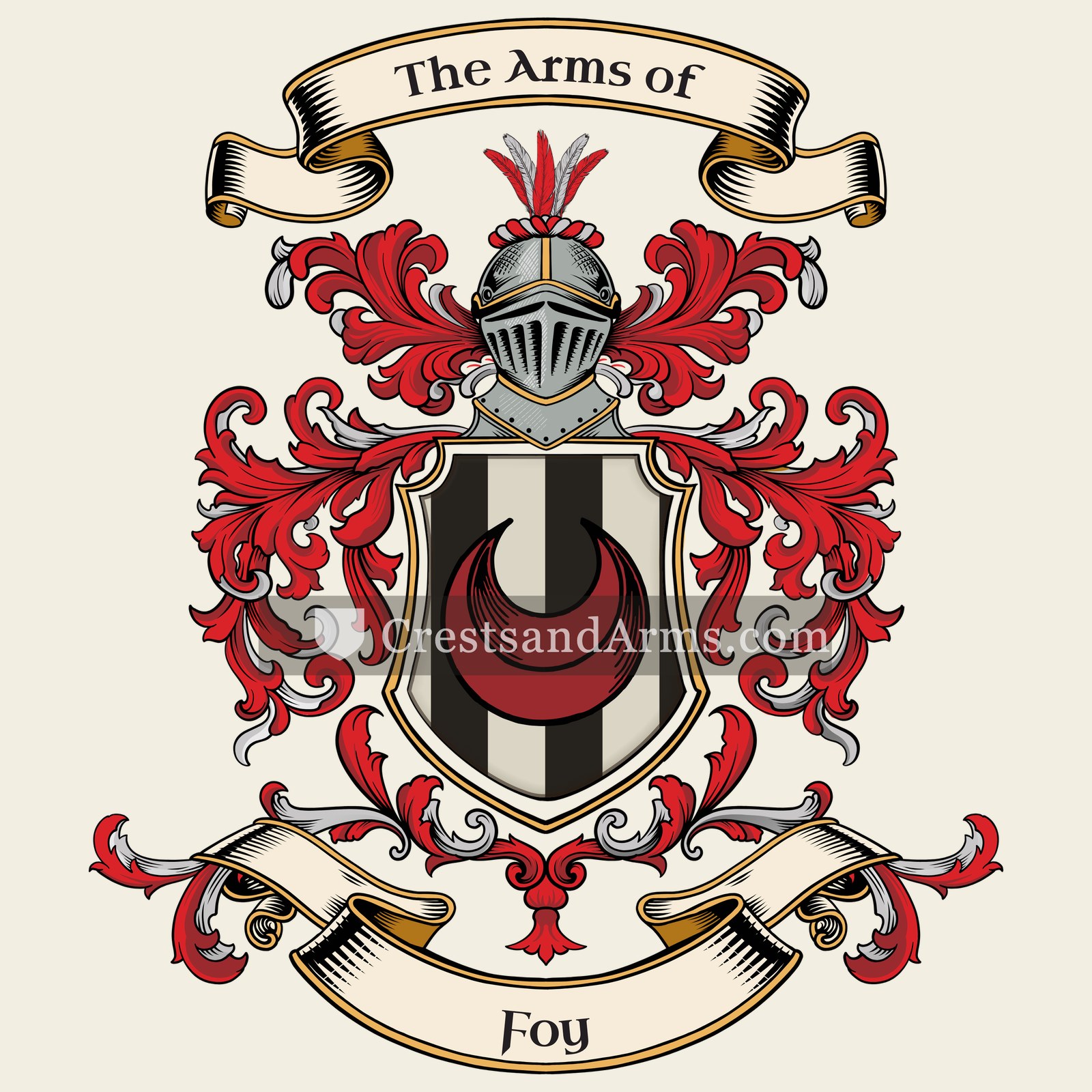 The Foy coat of arms