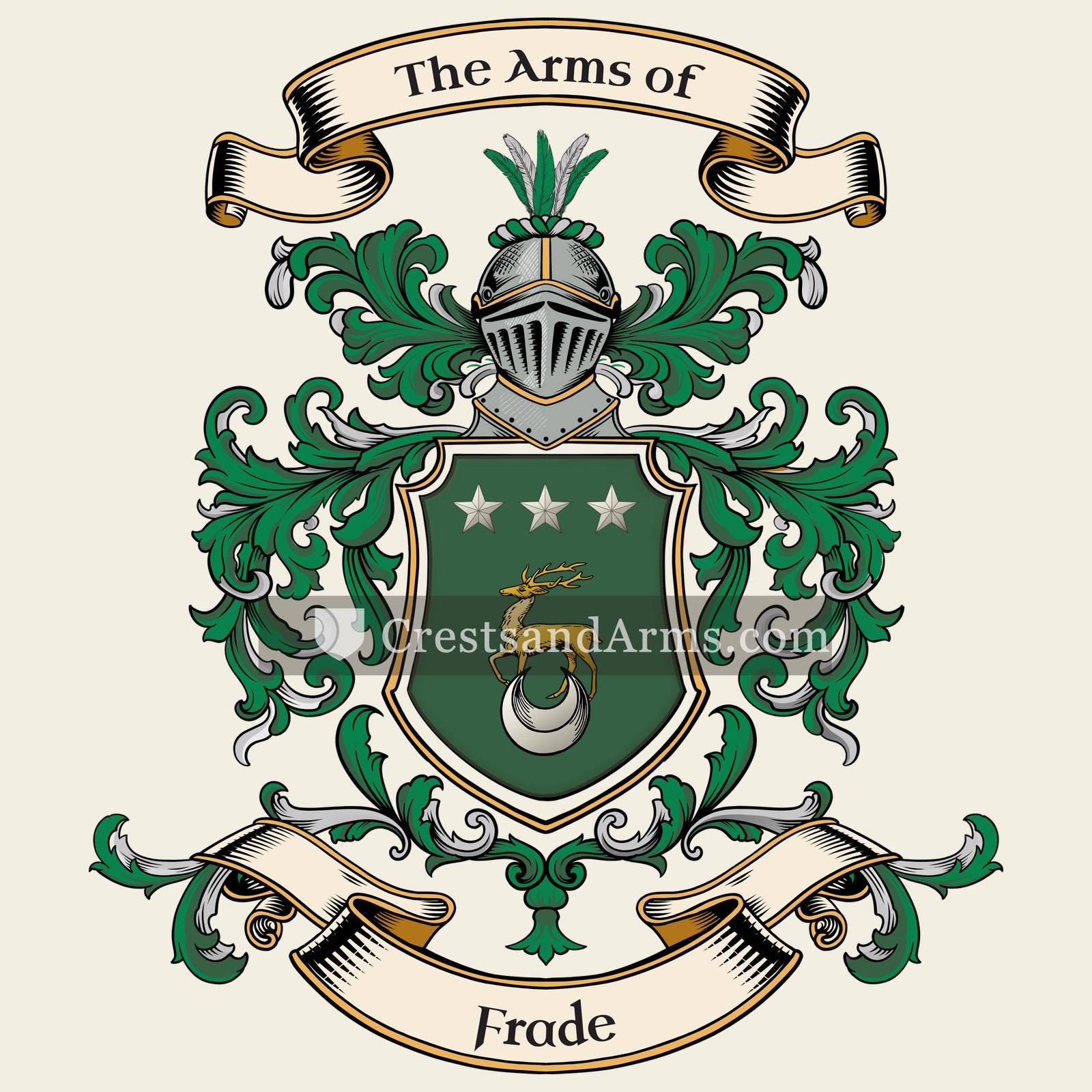The Frade coat of arms