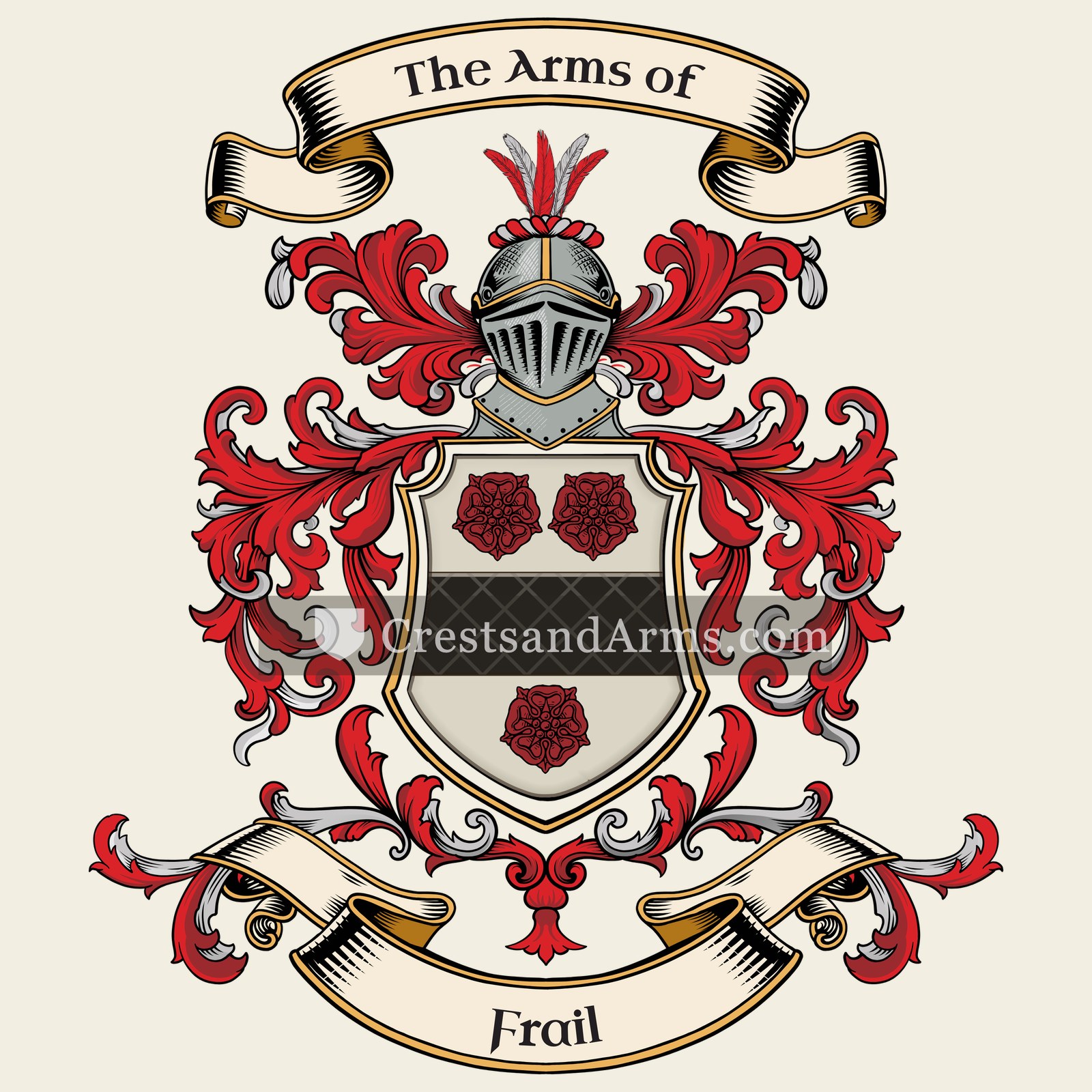 The Frail coat of arms