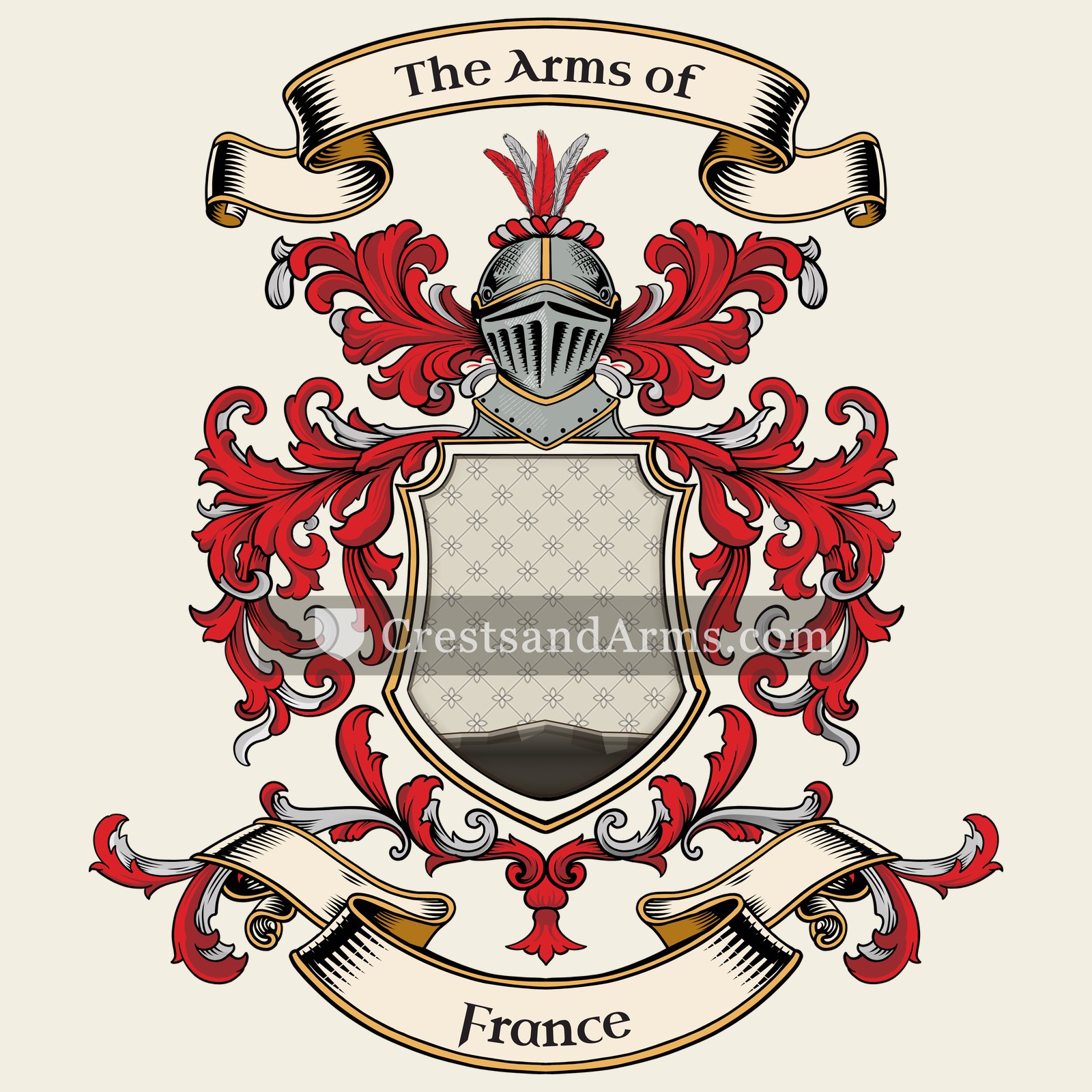 The France coat of arms