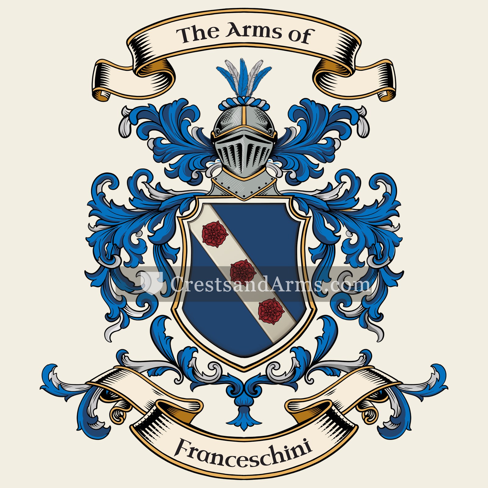 The Franceschini coat of arms