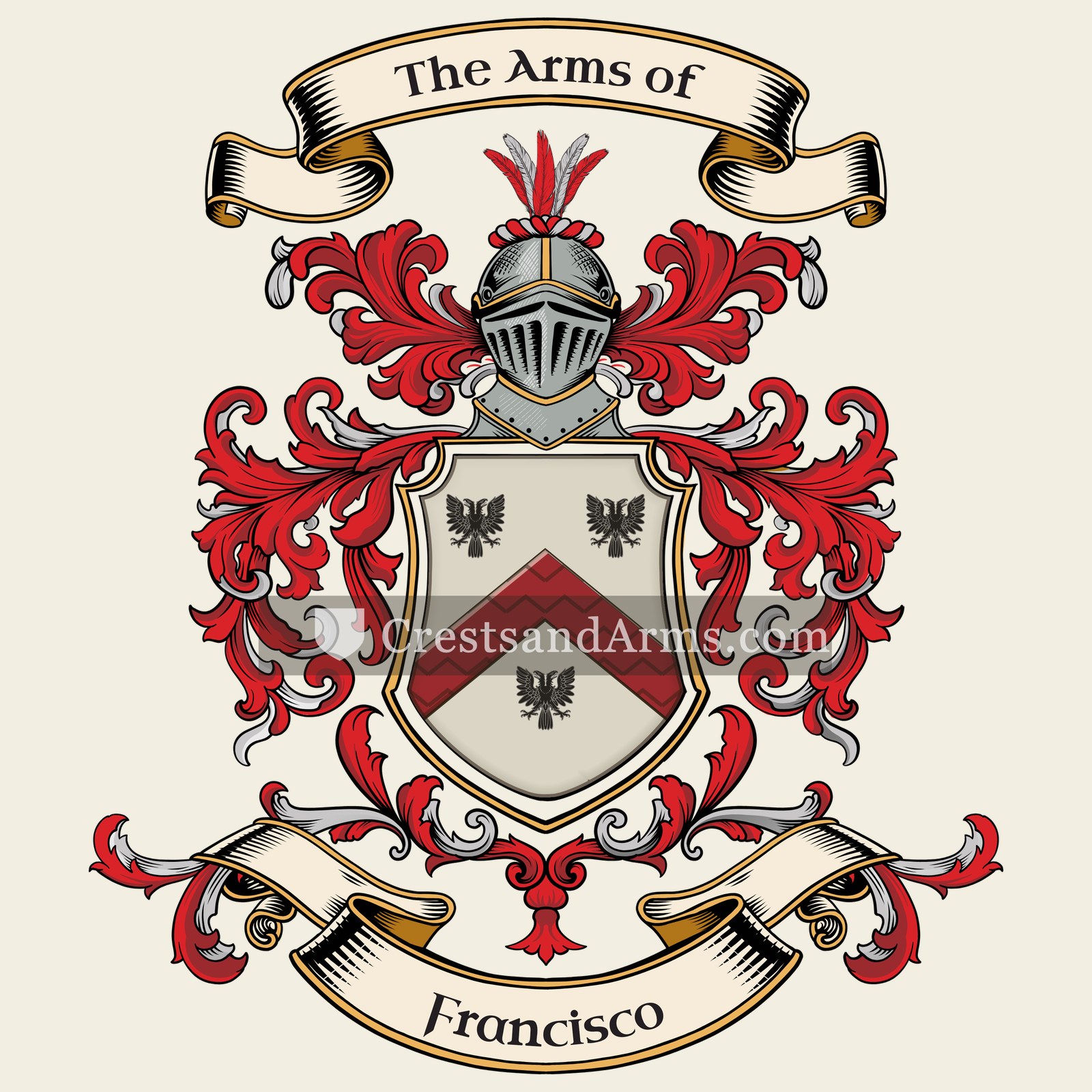 The arms
