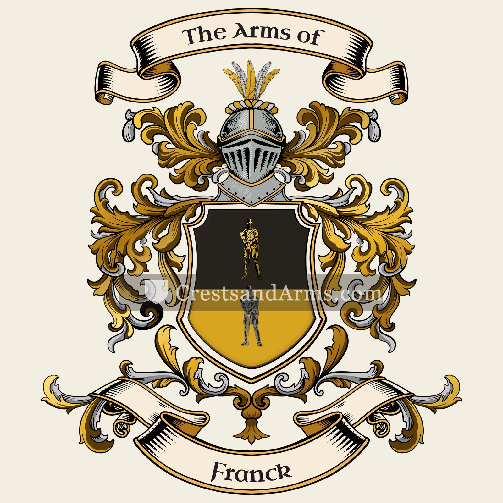 The Franck coat of arms