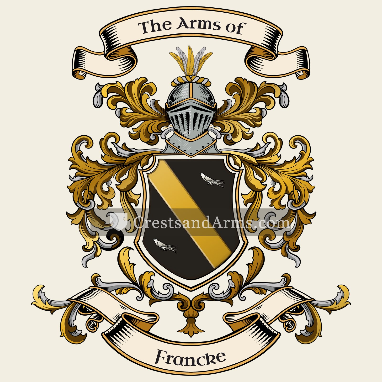 The Francke coat of arms