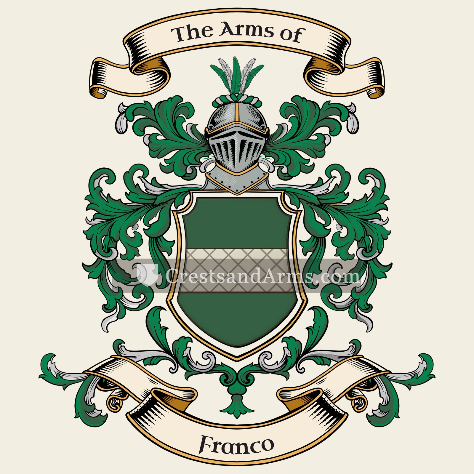The Franco coat of arms