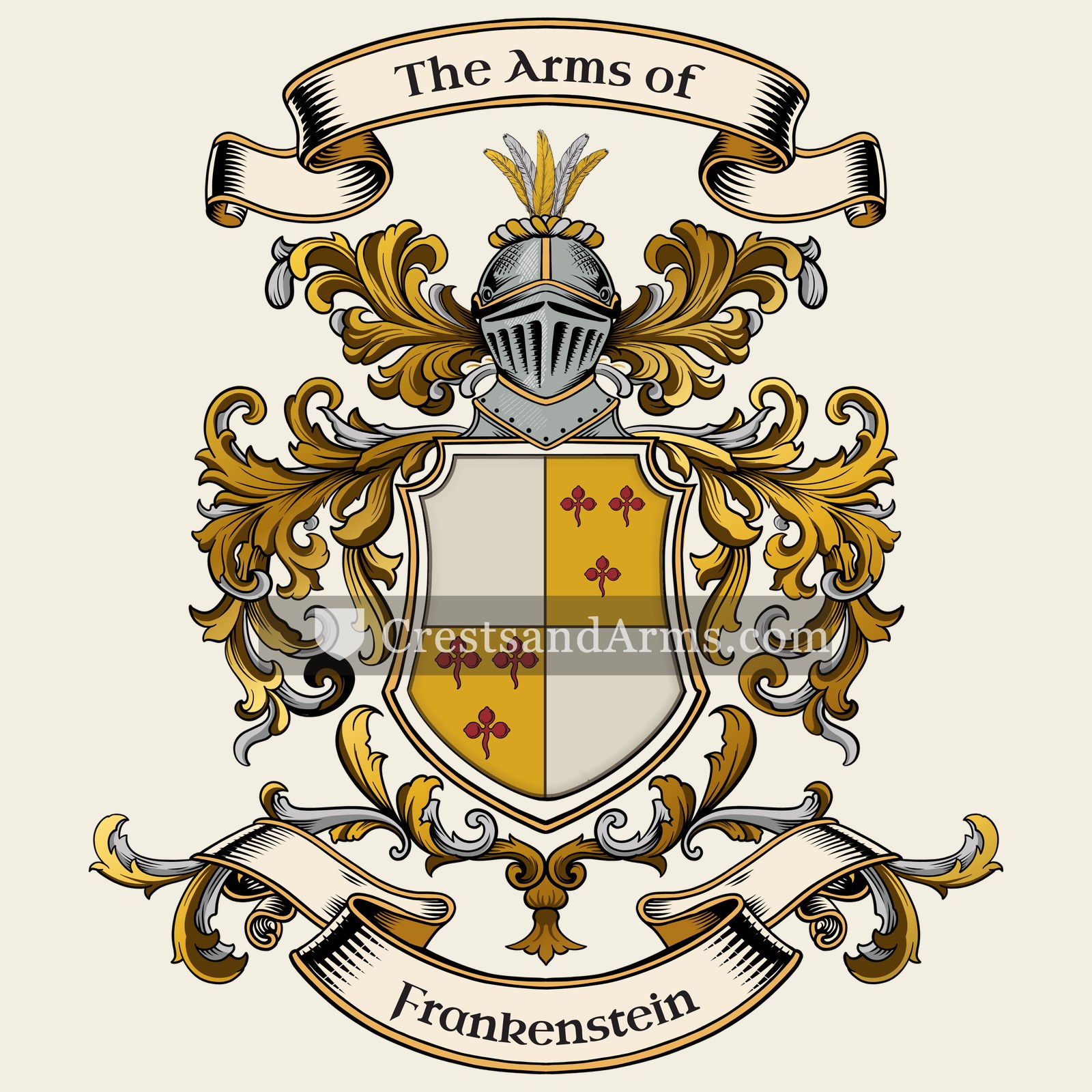 The Frankenstein coat of arms