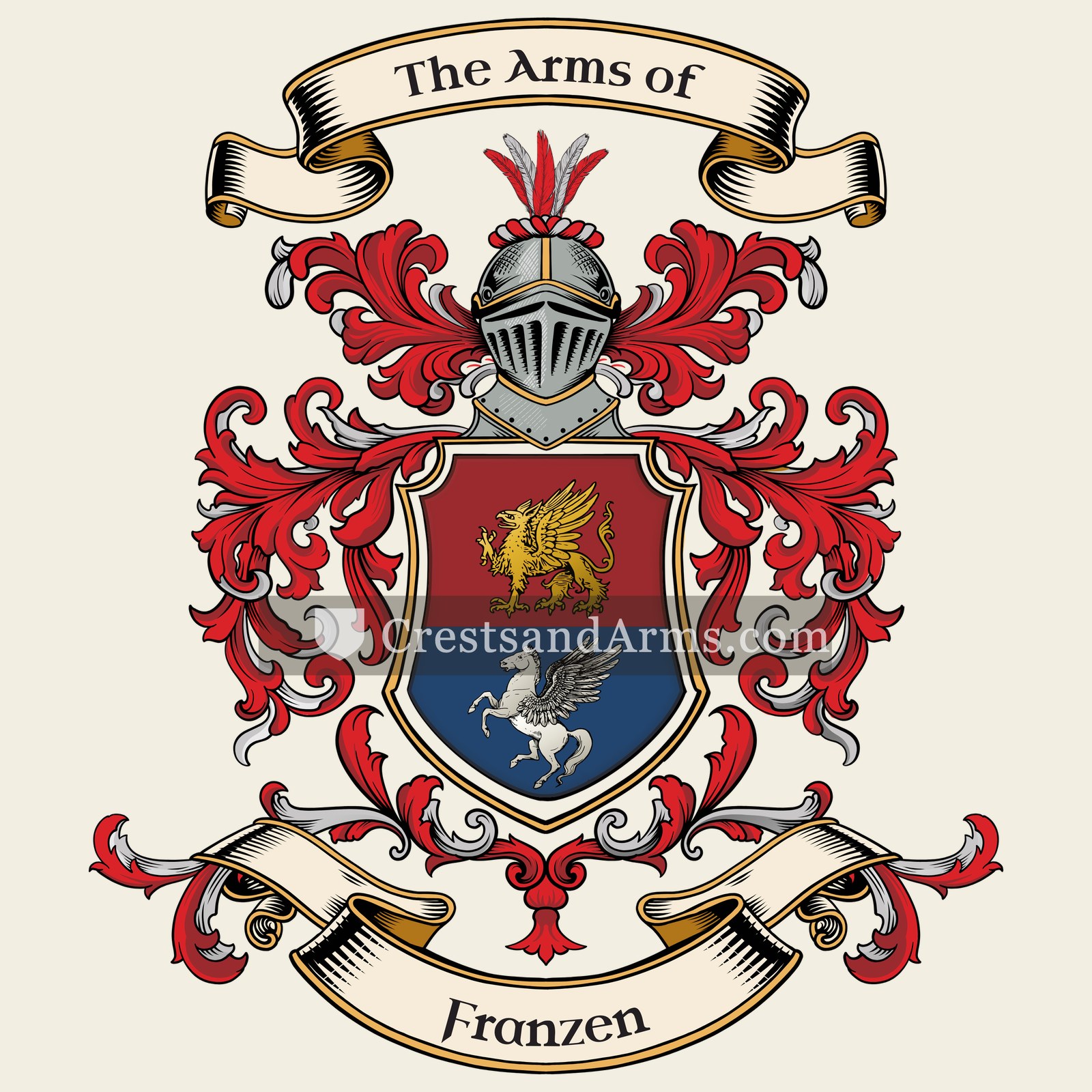 The Franzen coat of arms