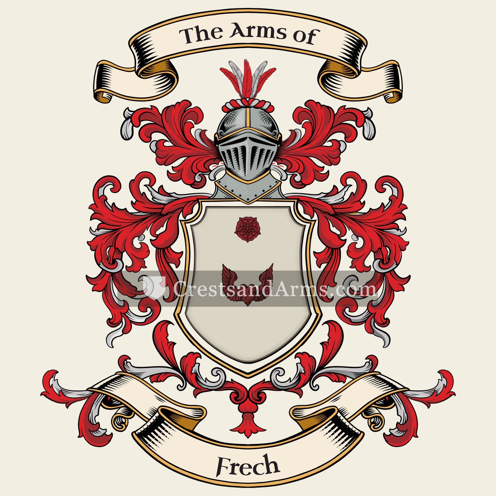 The Frech coat of arms