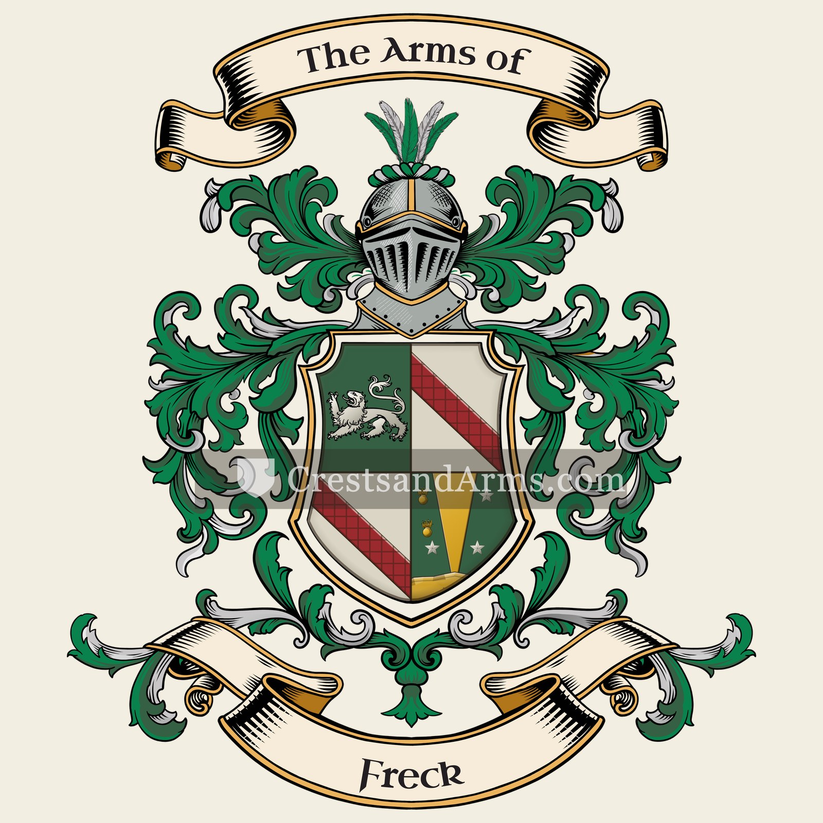 The Freck coat of arms