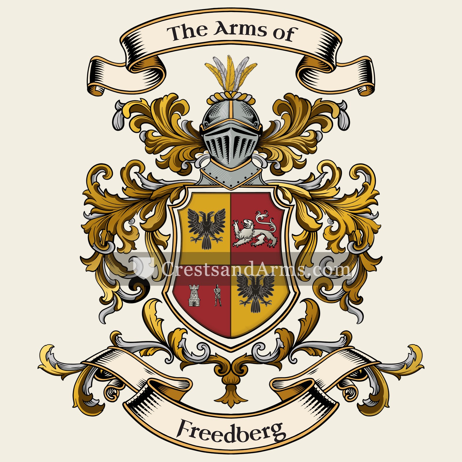 The Freedberg coat of arms
