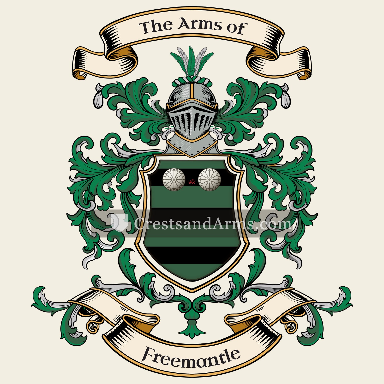 The Freemantle coat of arms