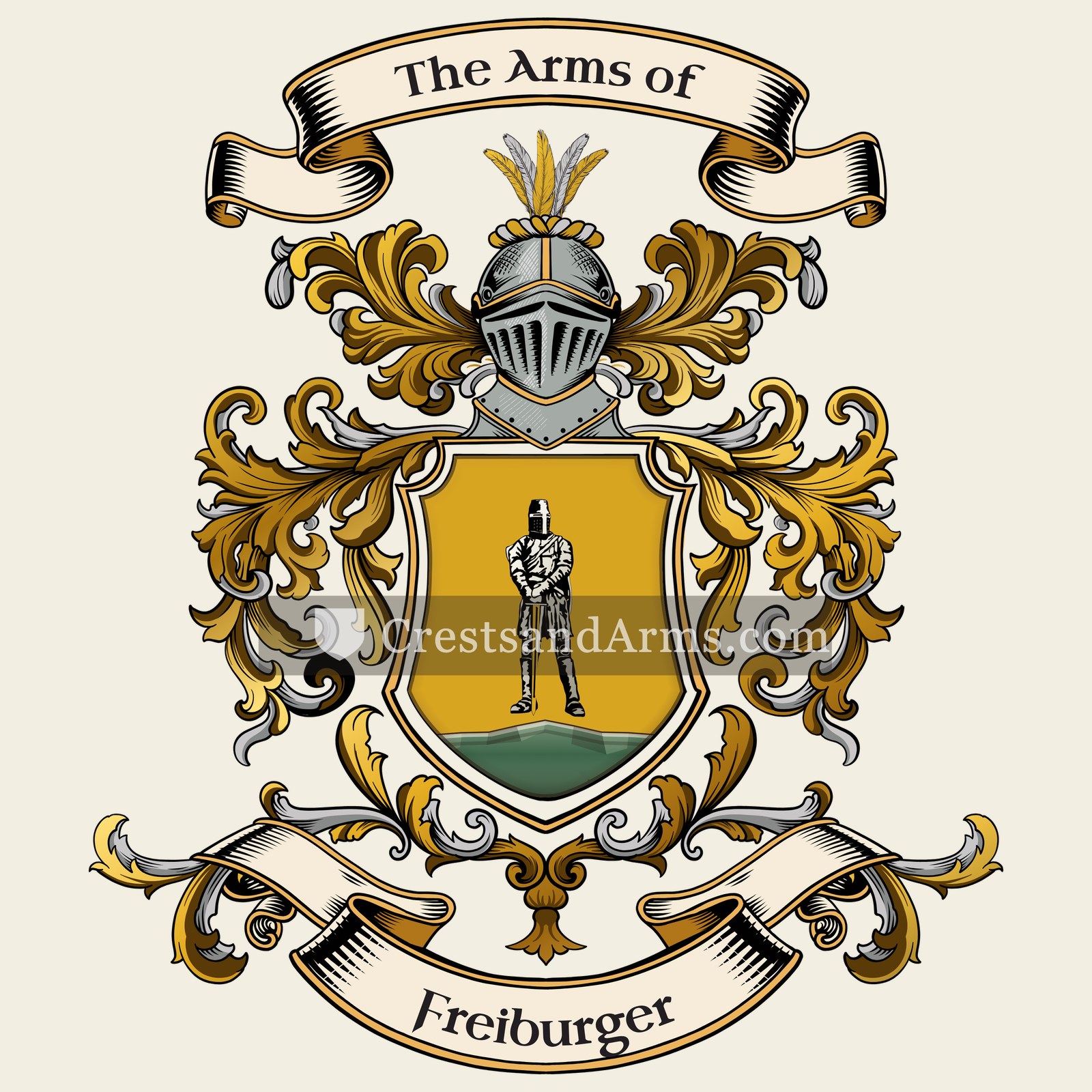 The Freiburger coat of arms
