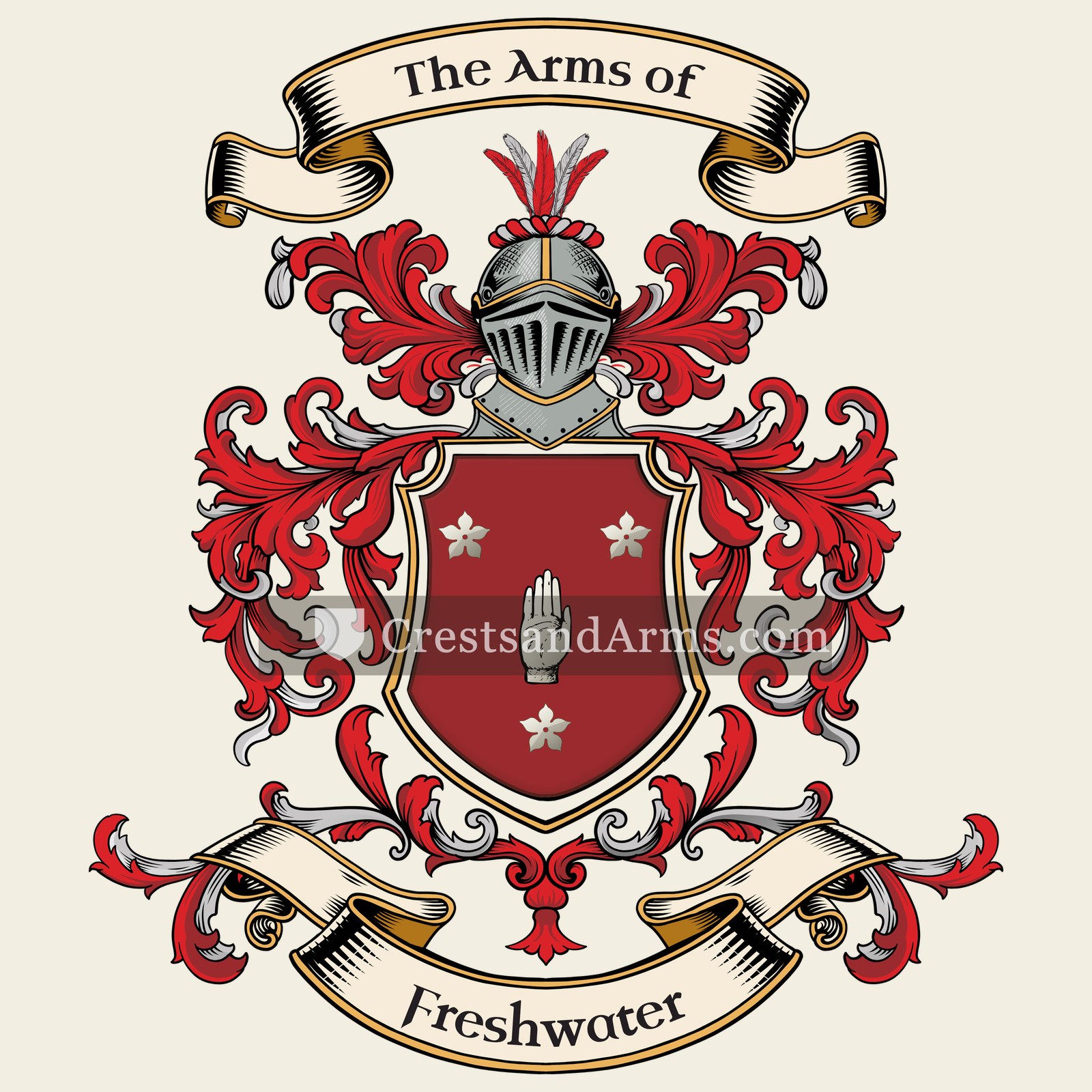 The Freshwater coat of arms