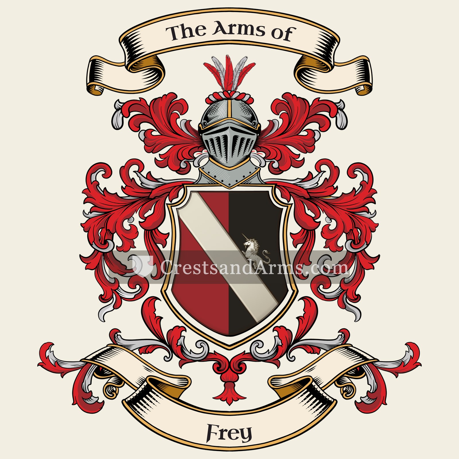 The Frey coat of arms
