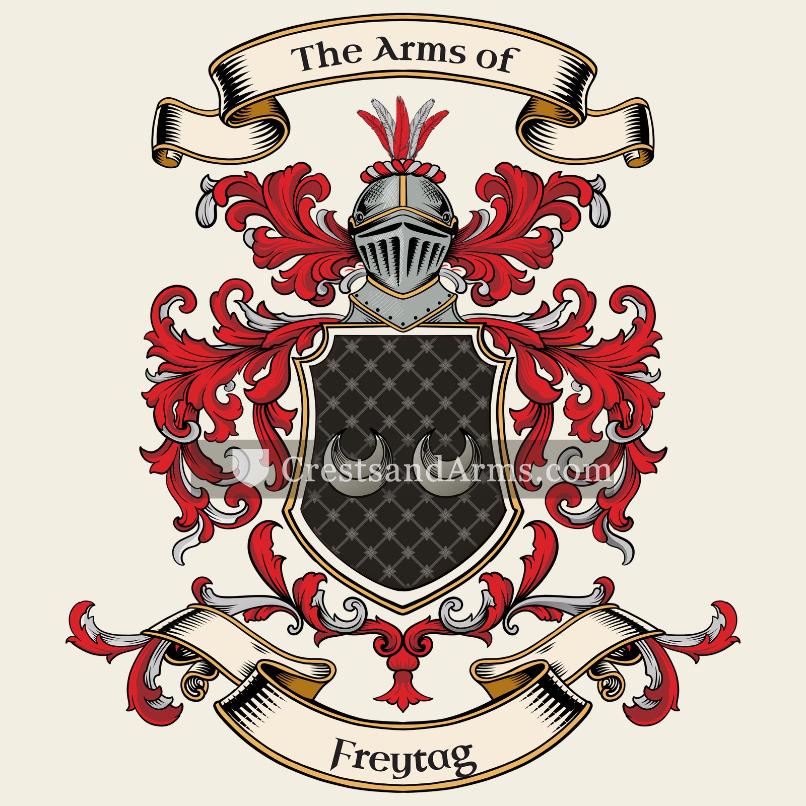 The Freytag coat of arms