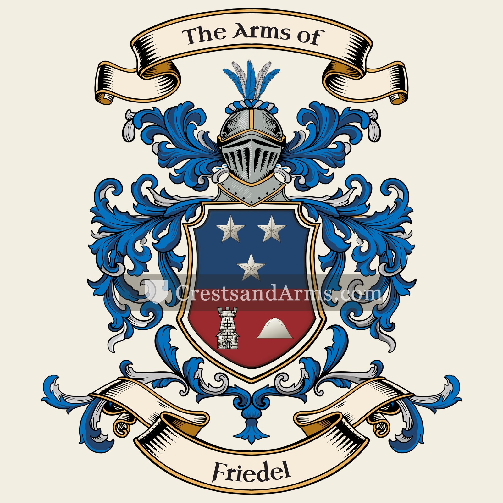The Friedel coat of arms