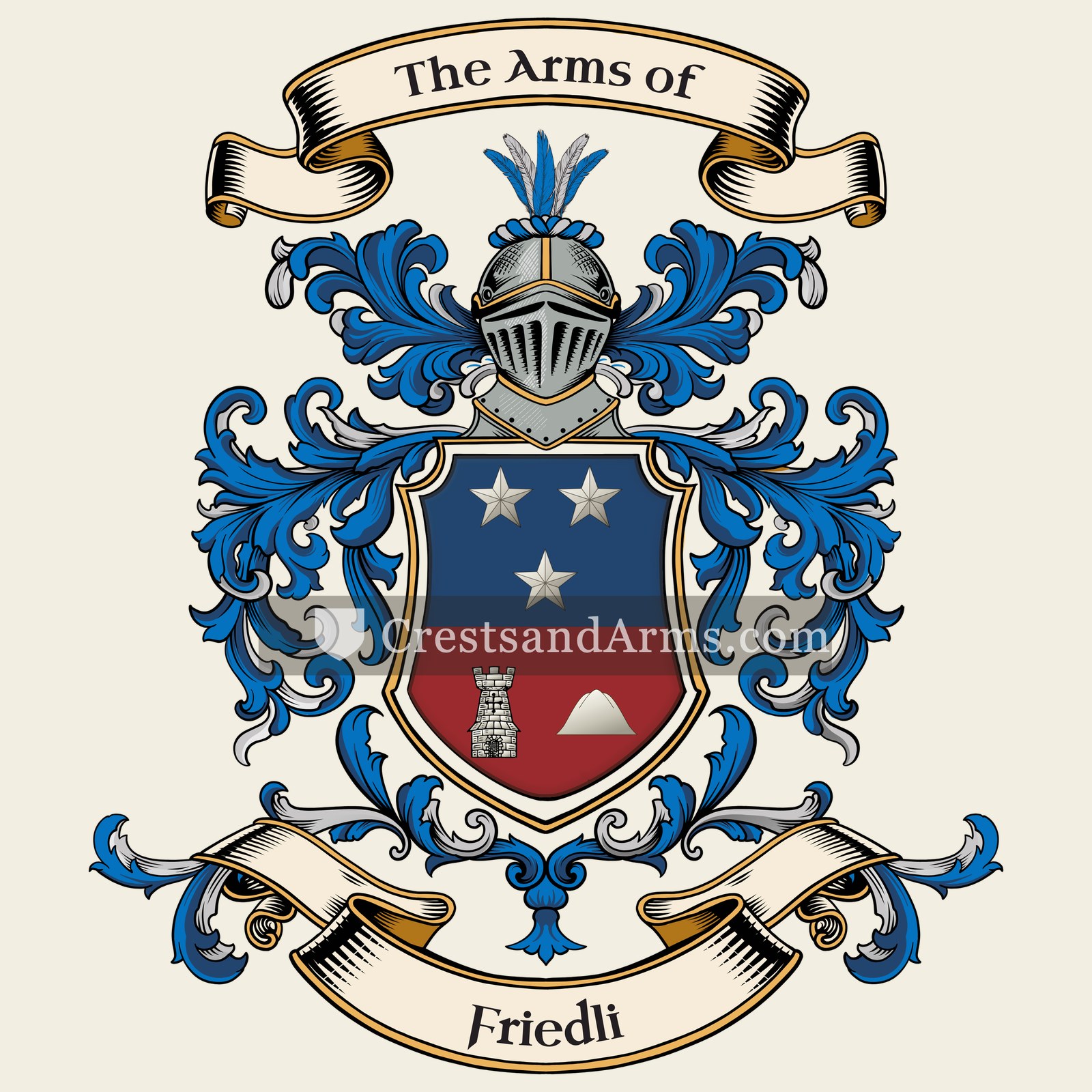 The Friedli coat of arms