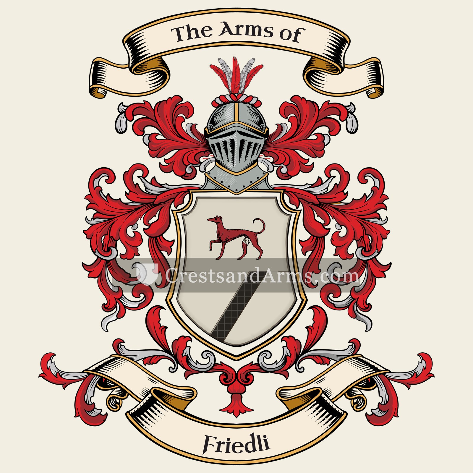 The Friedli coat of arms