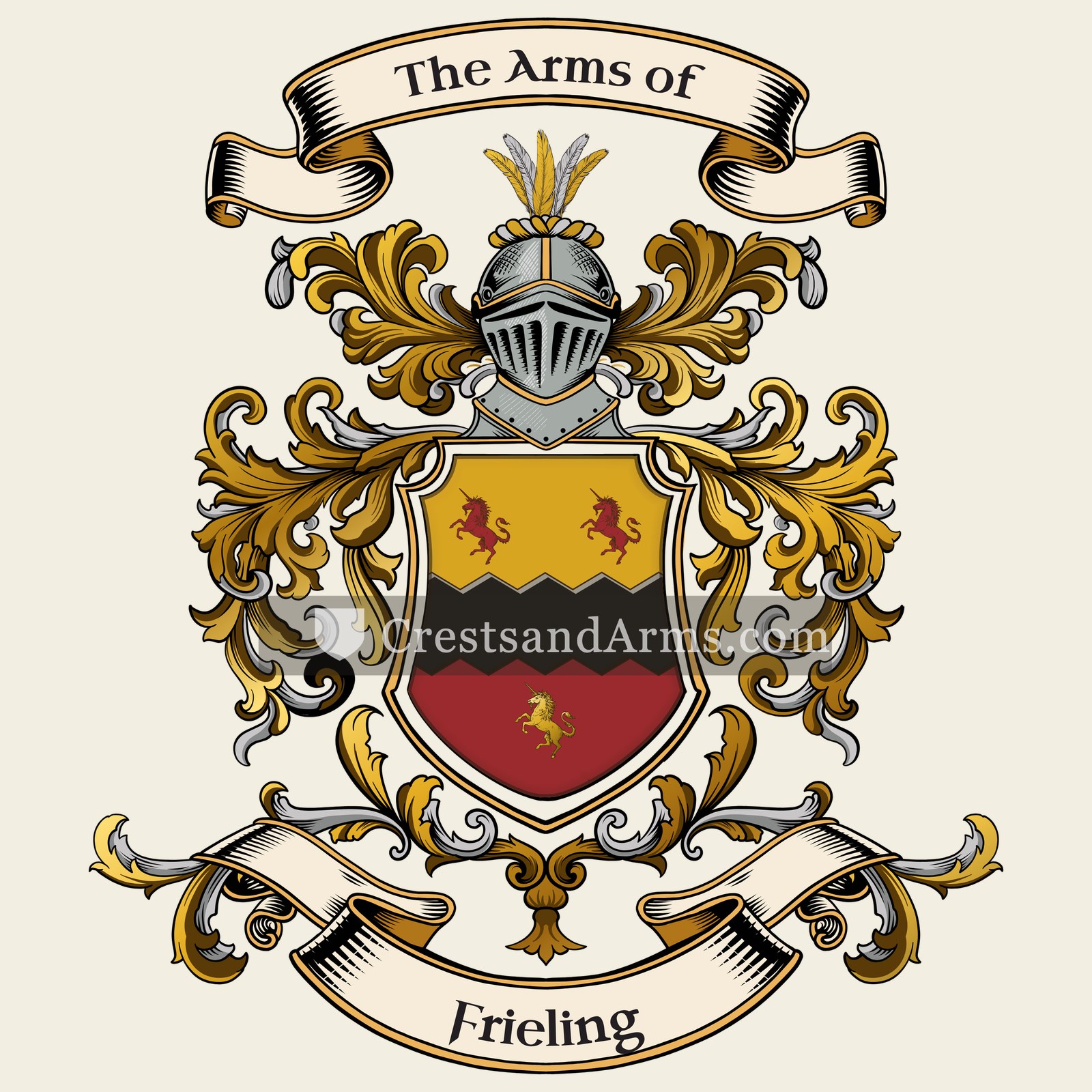 The Frieling coat of arms