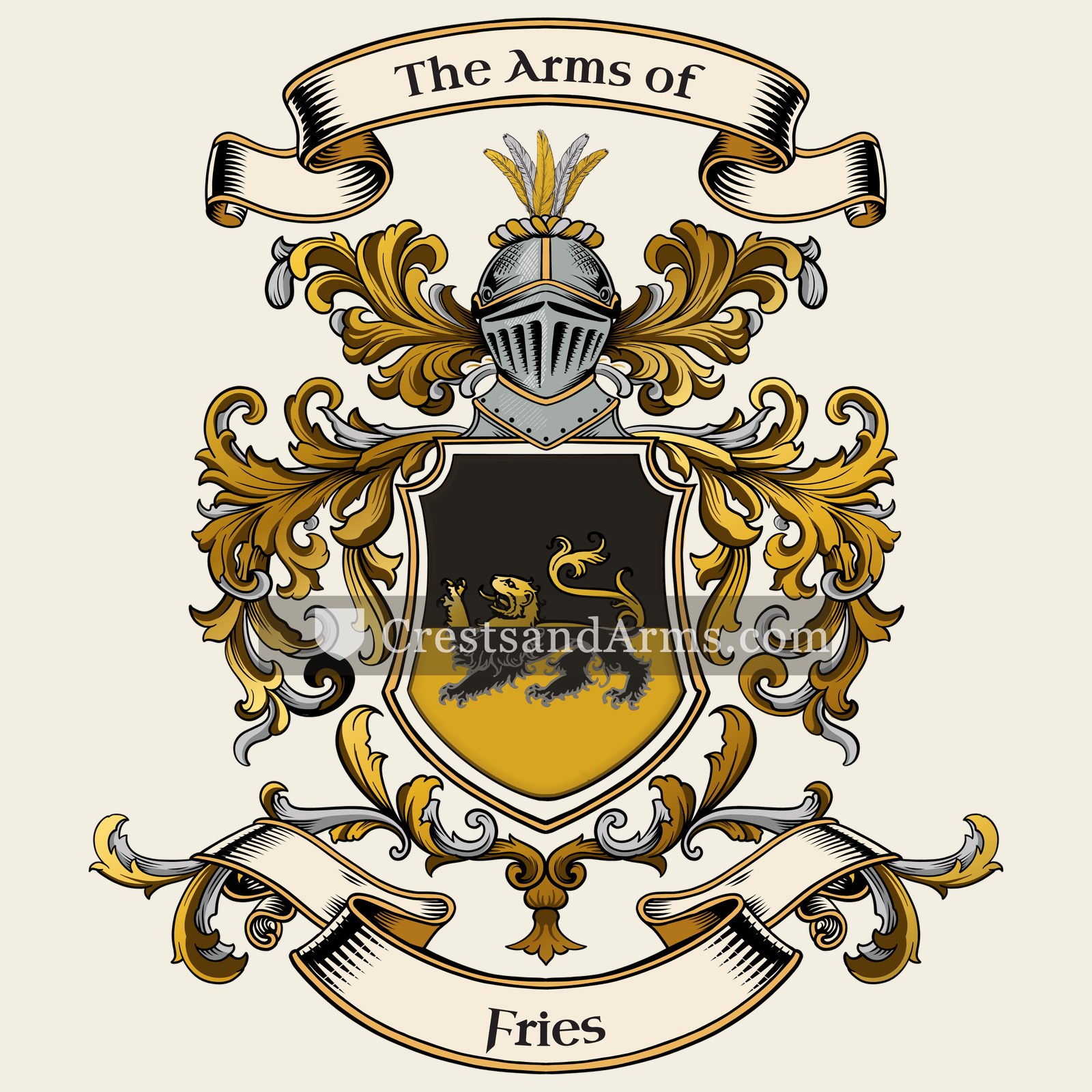 The Fries coat of arms