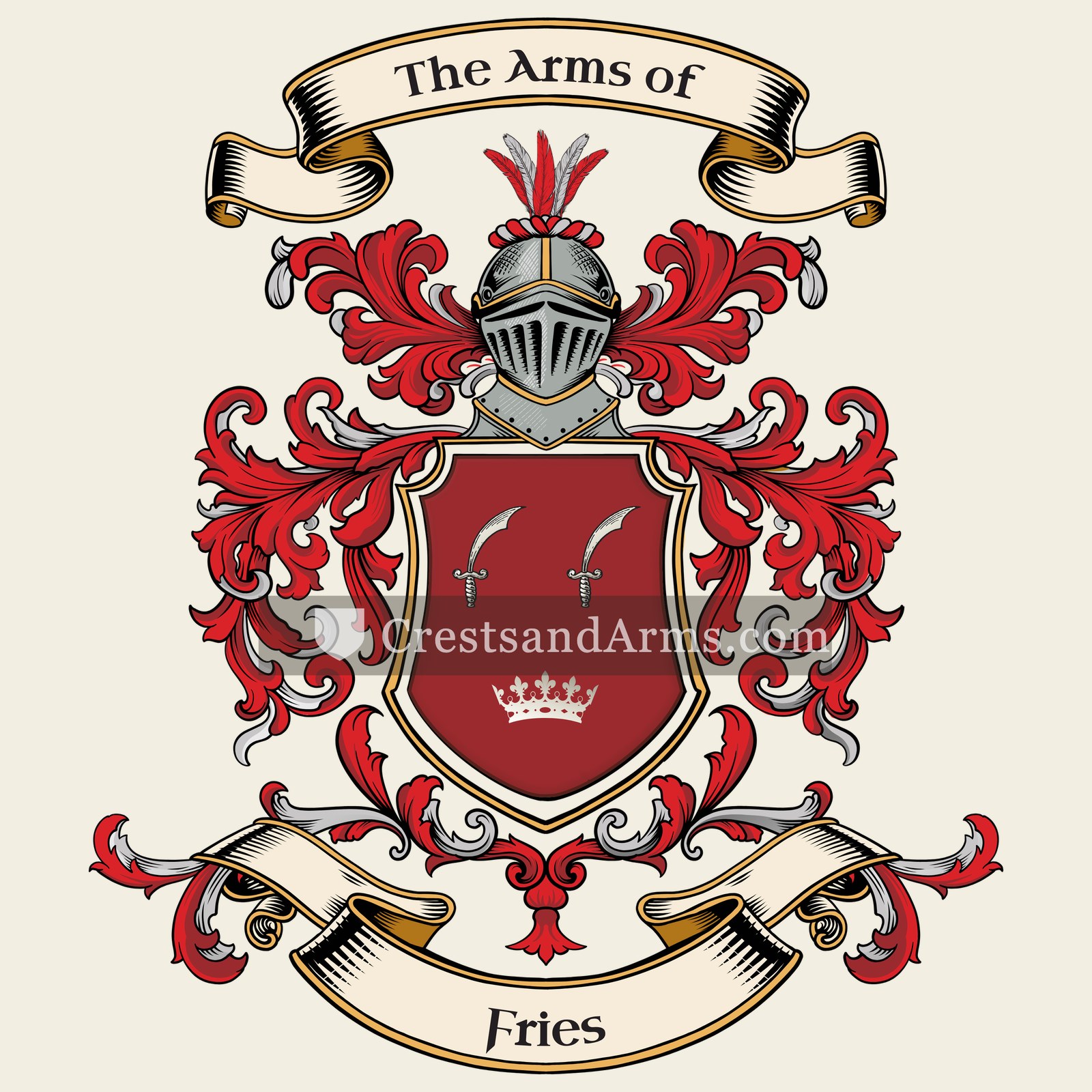 The Fries coat of arms