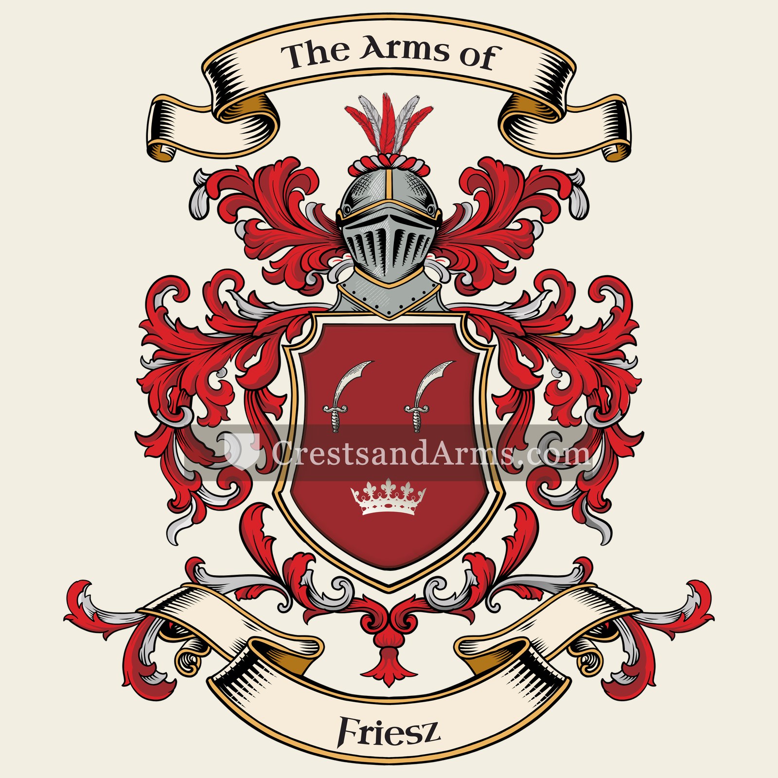 The Friesz coat of arms