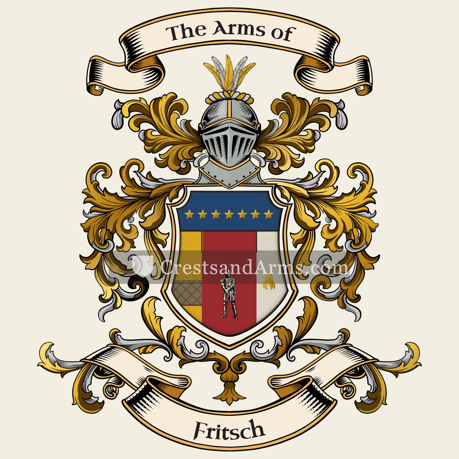The Fritsch coat of arms