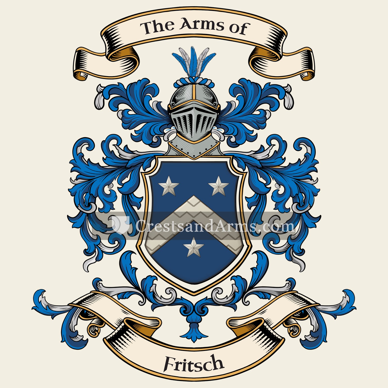 The Fritsch coat of arms