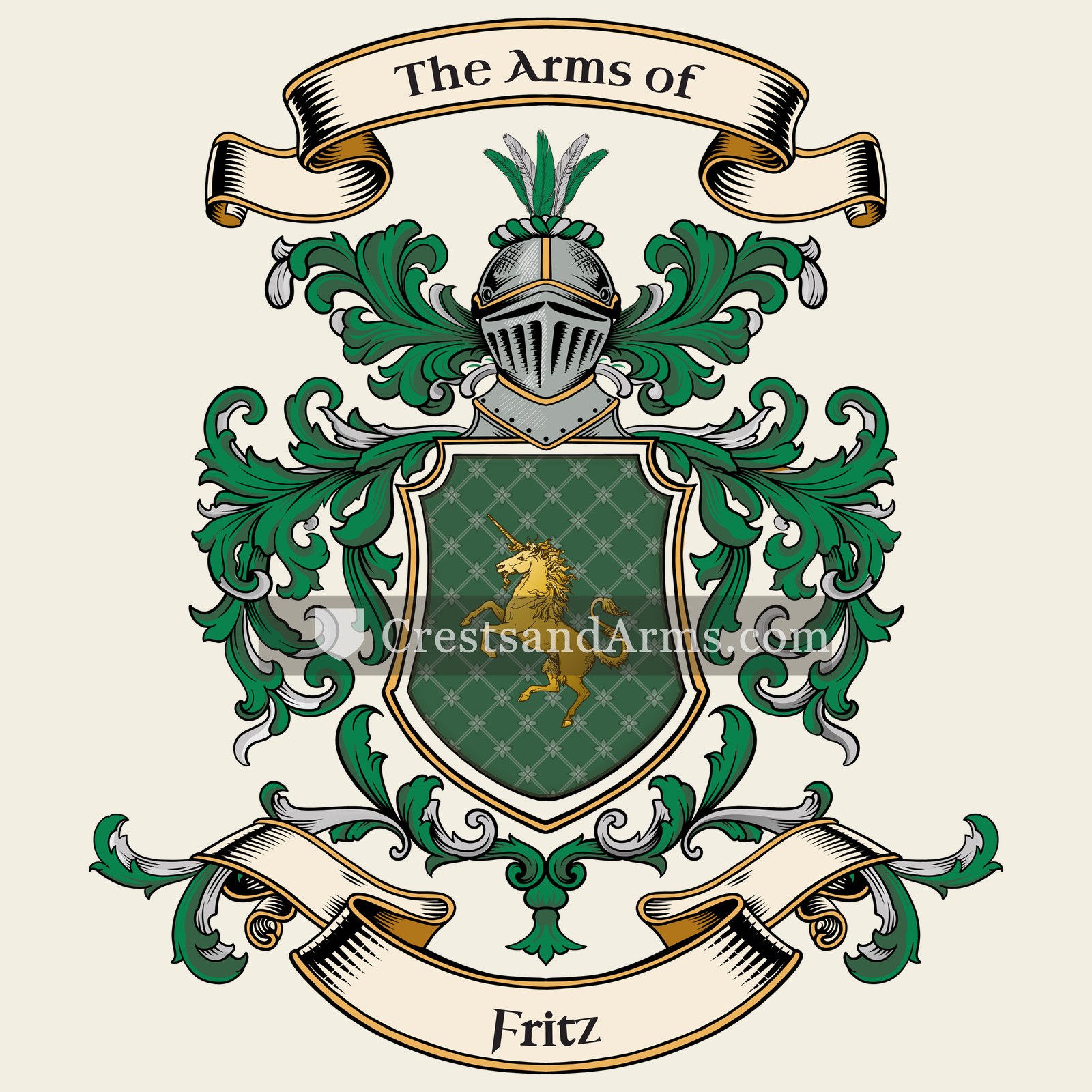 The Fritz coat of arms