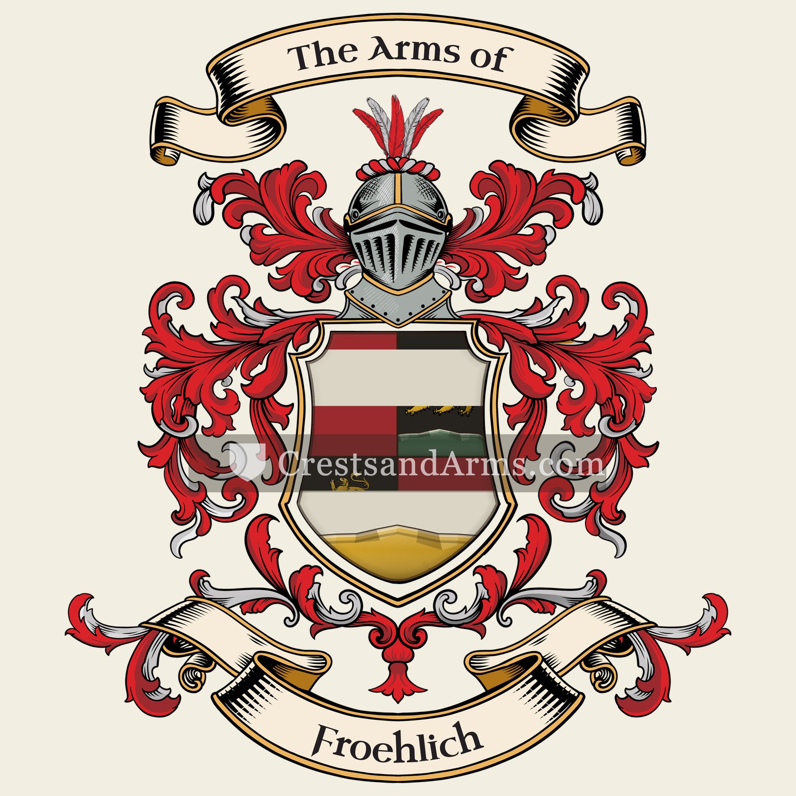 The Froehlich coat of arms