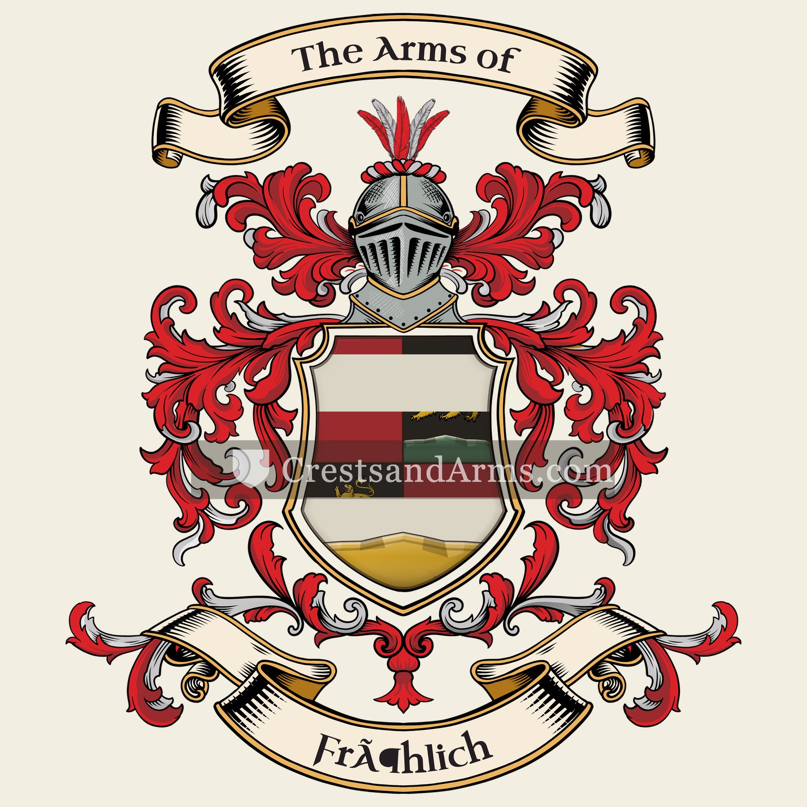 The Fröhlich coat of arms