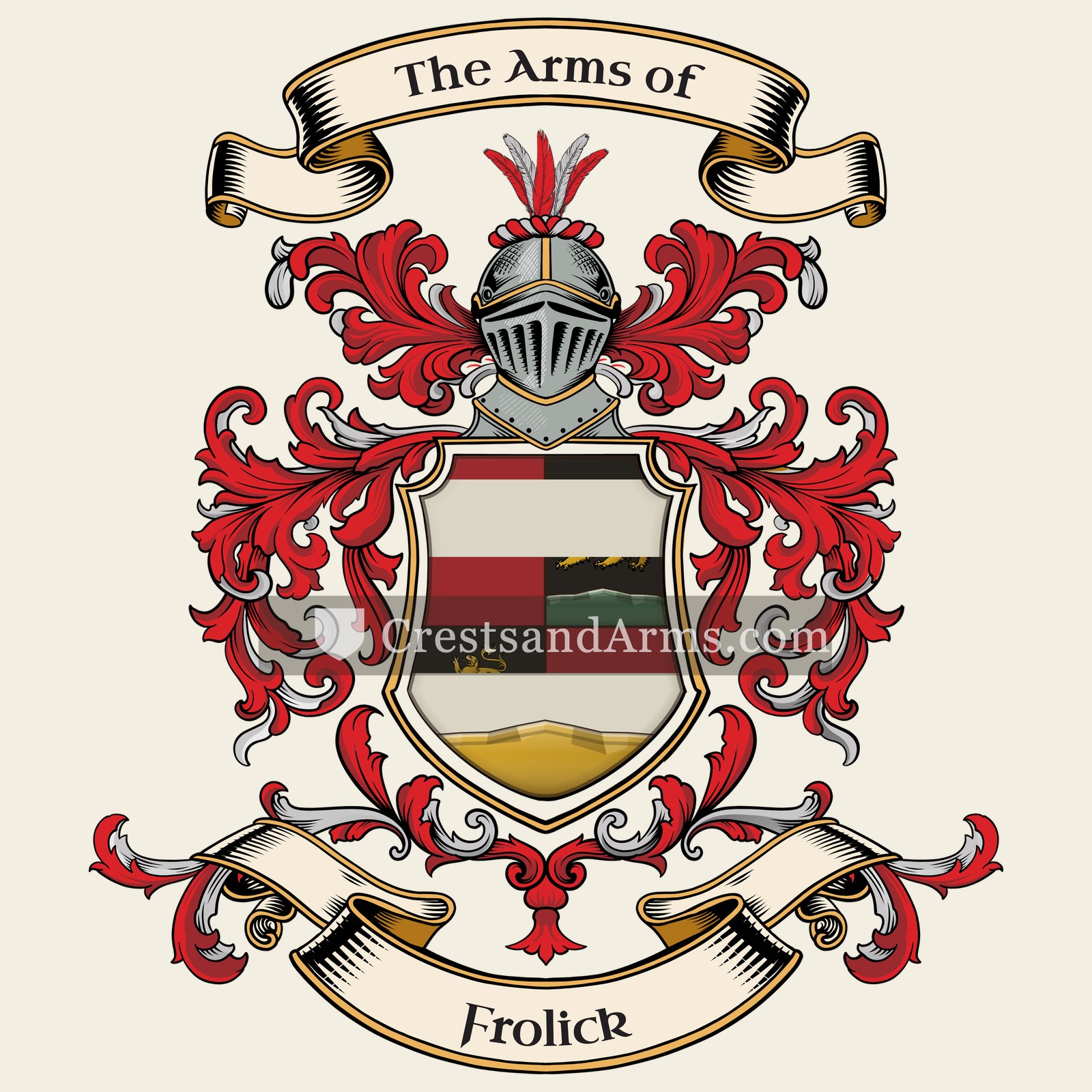 The Frolick coat of arms
